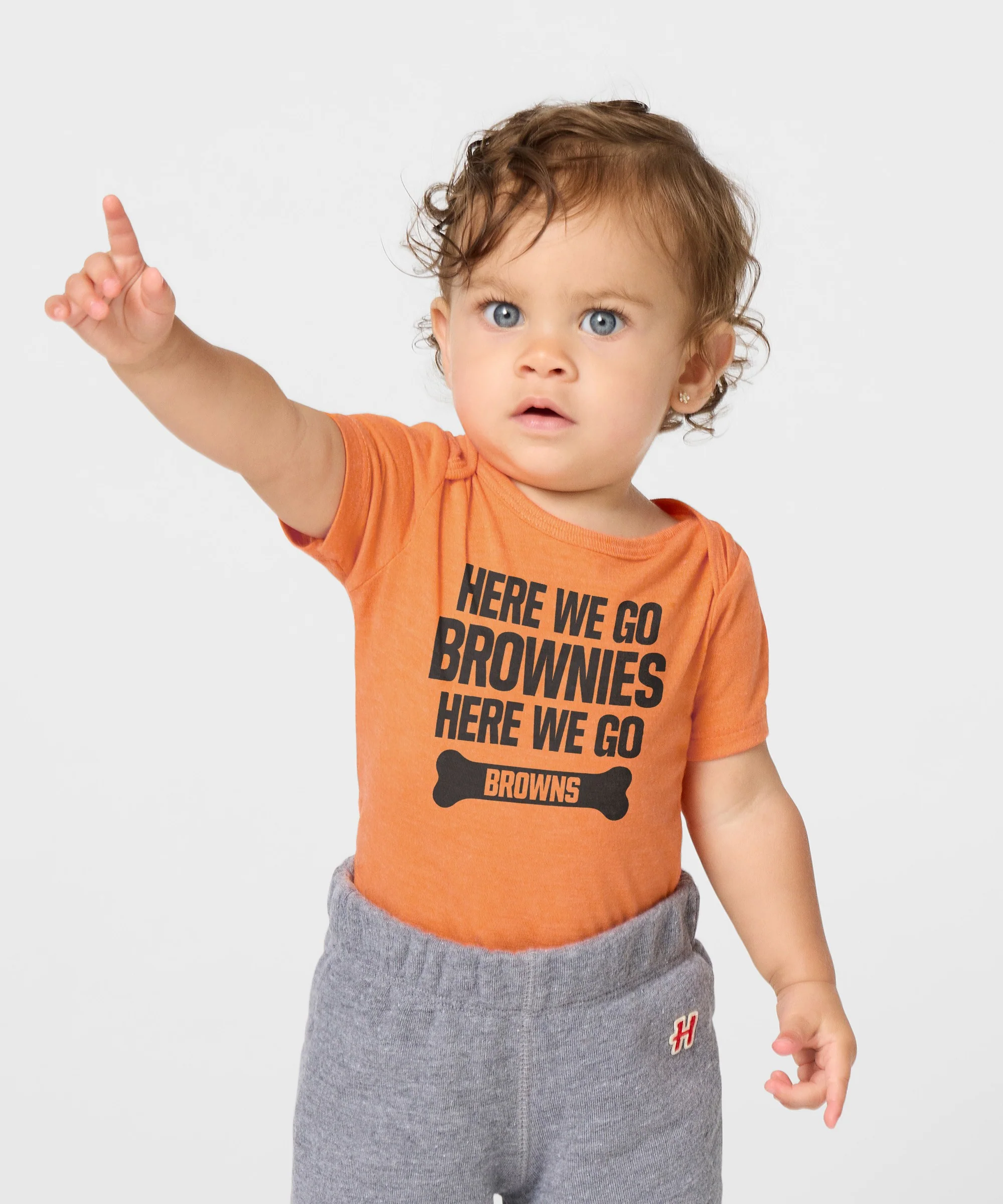 Here We Go Brownies Here We Go Baby One Piece - Image 3