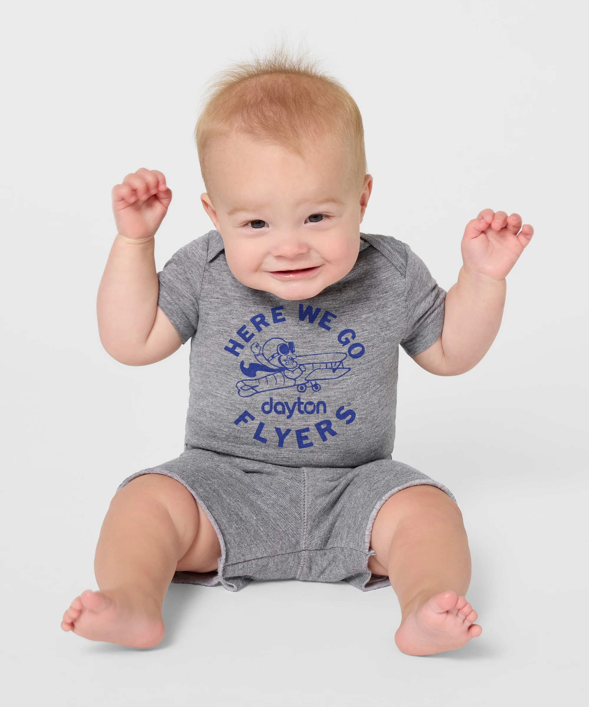 Here We Go Flyers Baby One Piece - Image 3