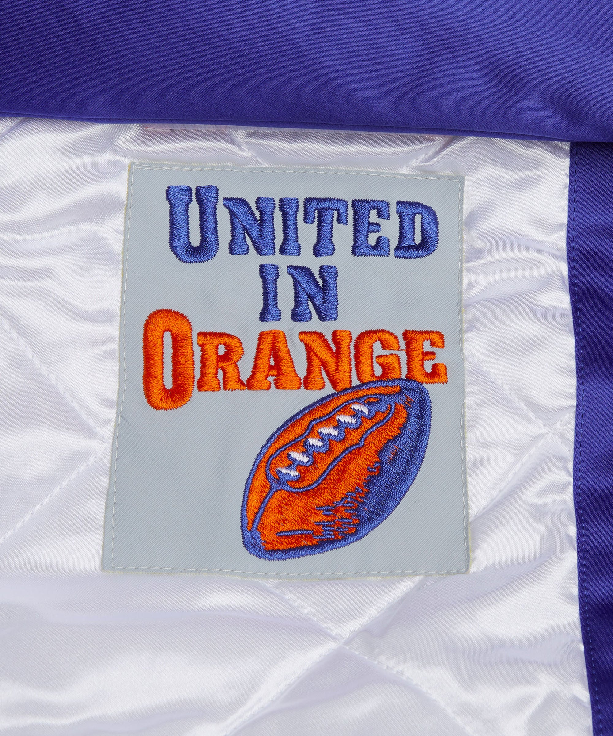 HOMAGE X Starter Broncos Heavyweight Satin Jacket - Image 5