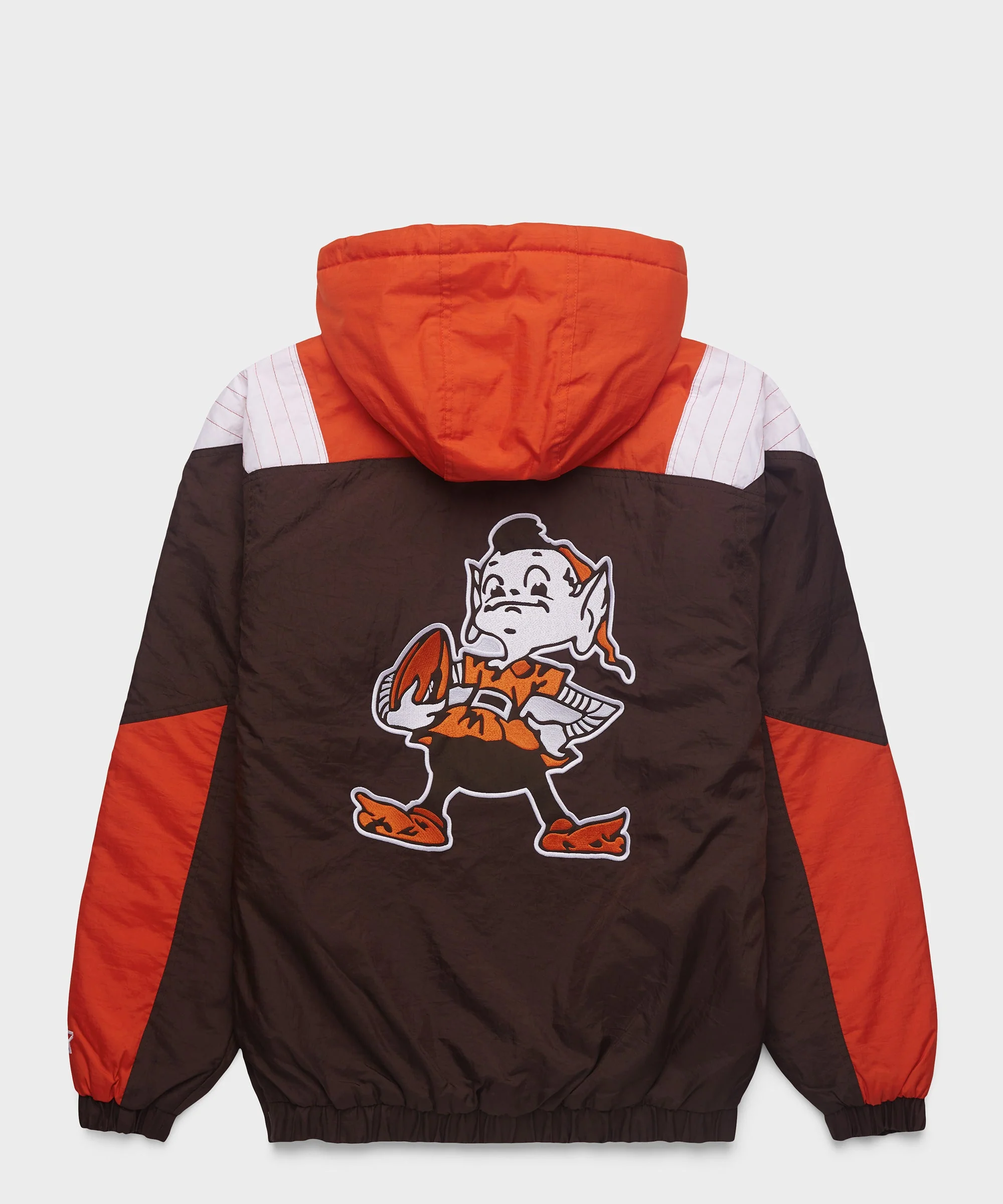 HOMAGE X Starter Browns Pullover Jacket - Image 2