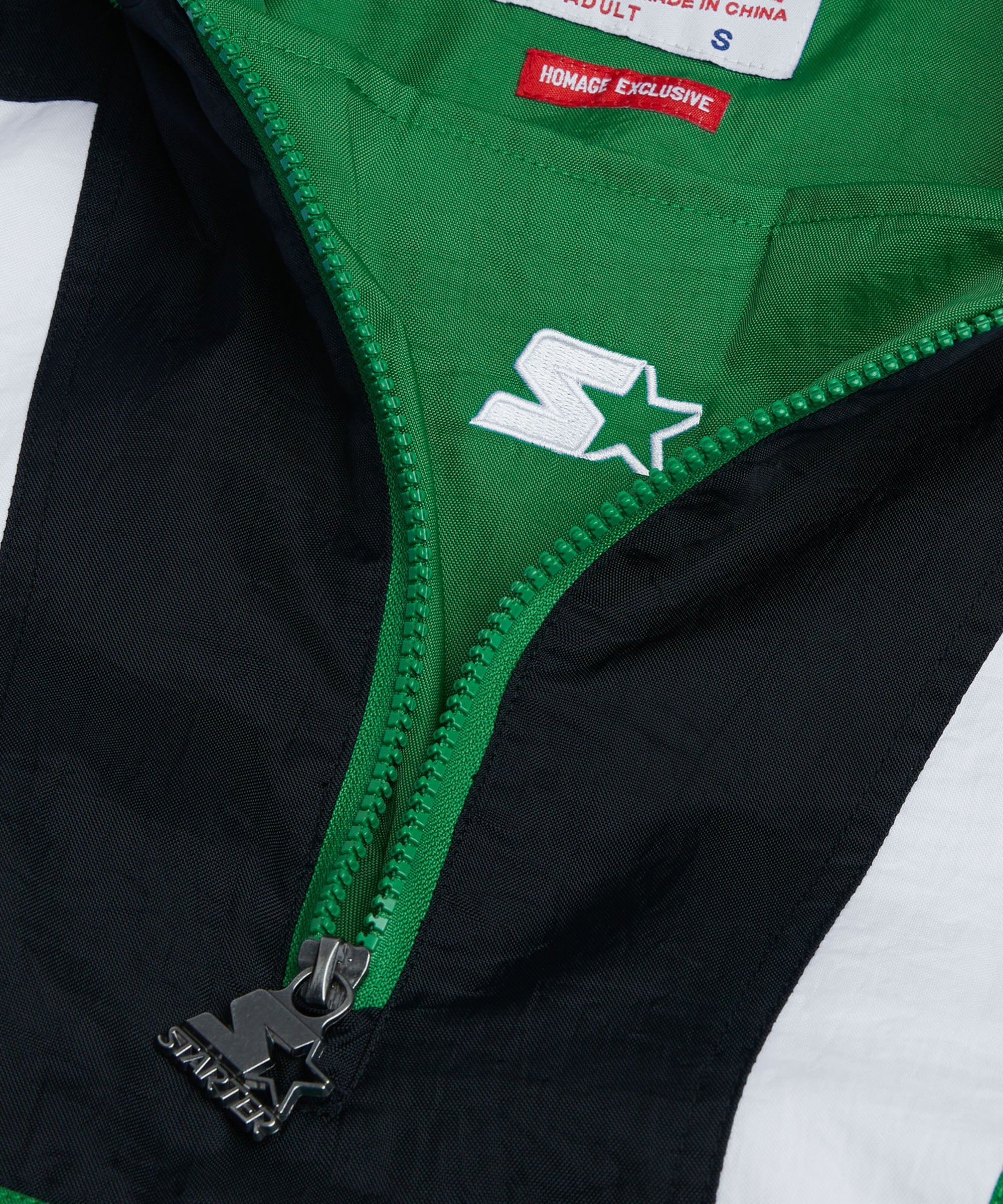 HOMAGE X Starter Celtics Pullover Jacket - Image 3