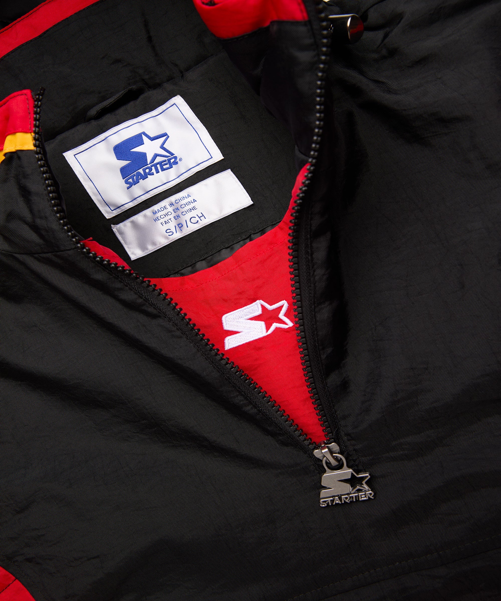 HOMAGE x Starter Chiefs Blackout Breakaway Pullover Jacket - Image 4