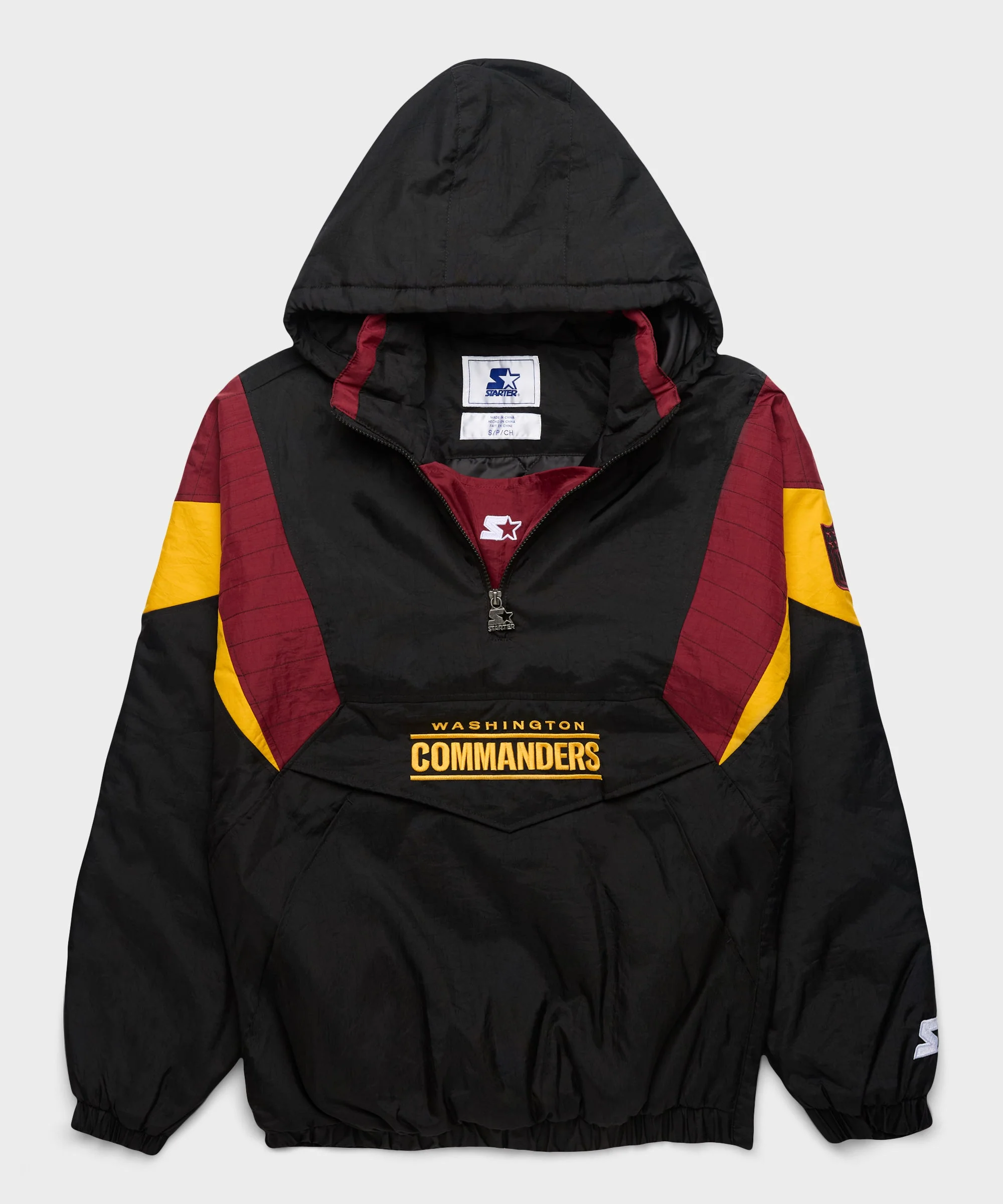 HOMAGE x Starter Commanders Blackout Breakaway Pullover Jacket