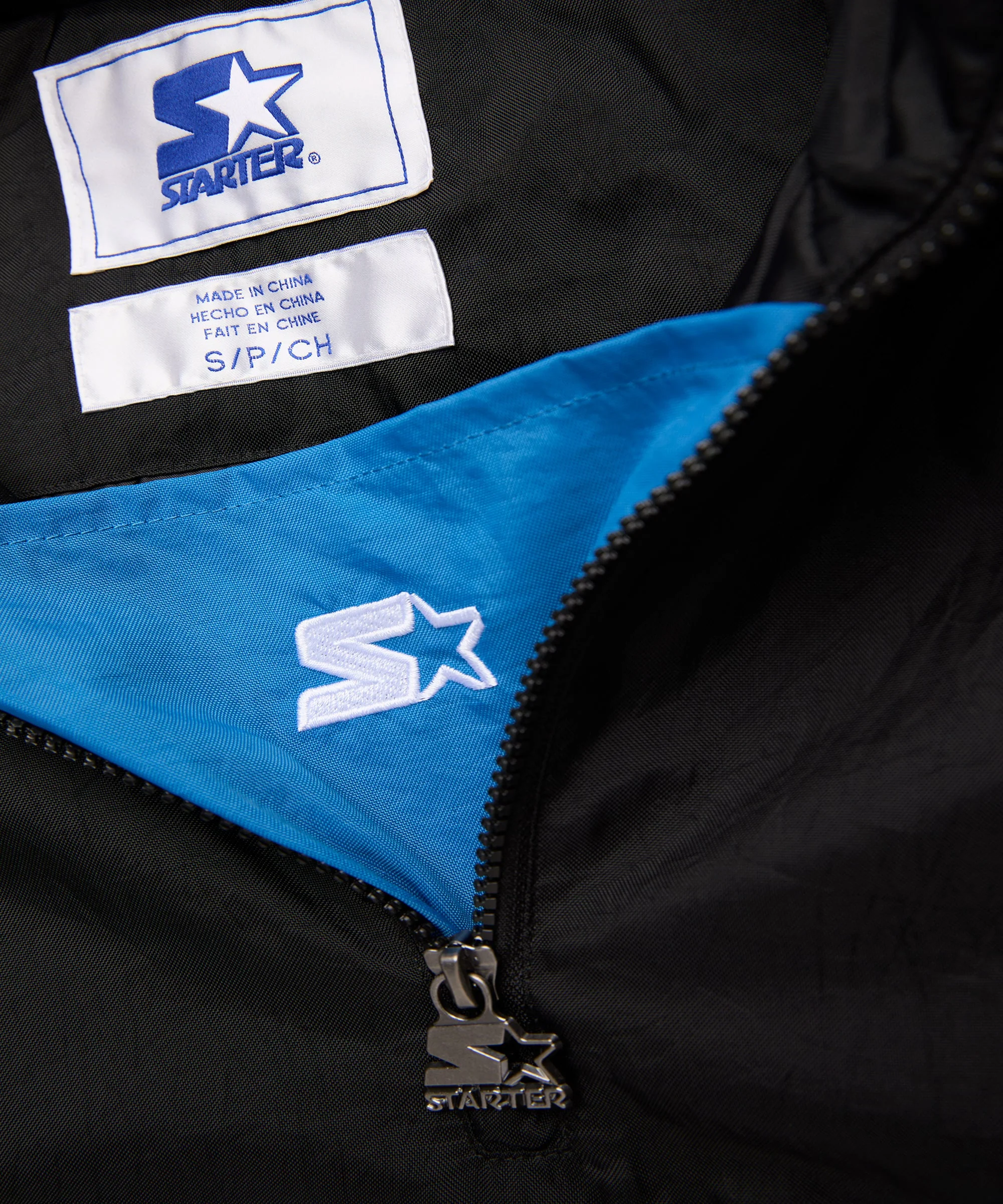 HOMAGE x Starter Lions Blackout Breakaway Pullover Jacket - Image 4