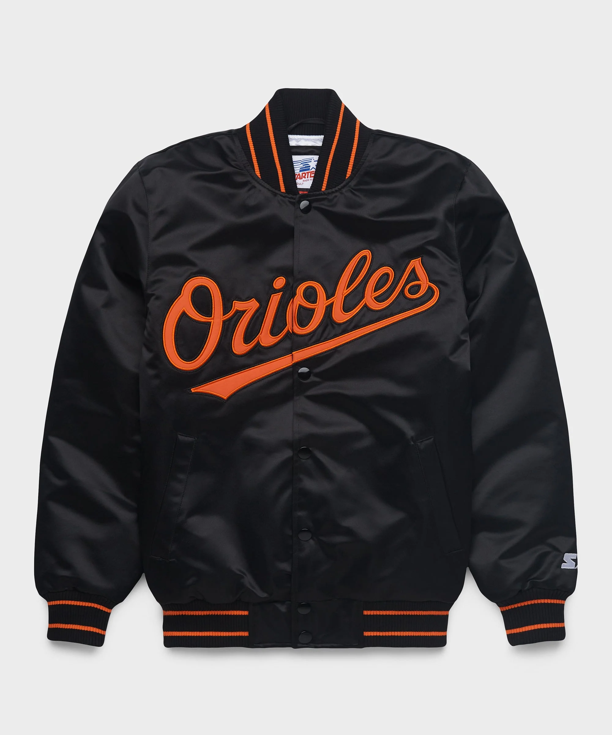 HOMAGE X Starter Orioles Heavyweight Satin Jacket