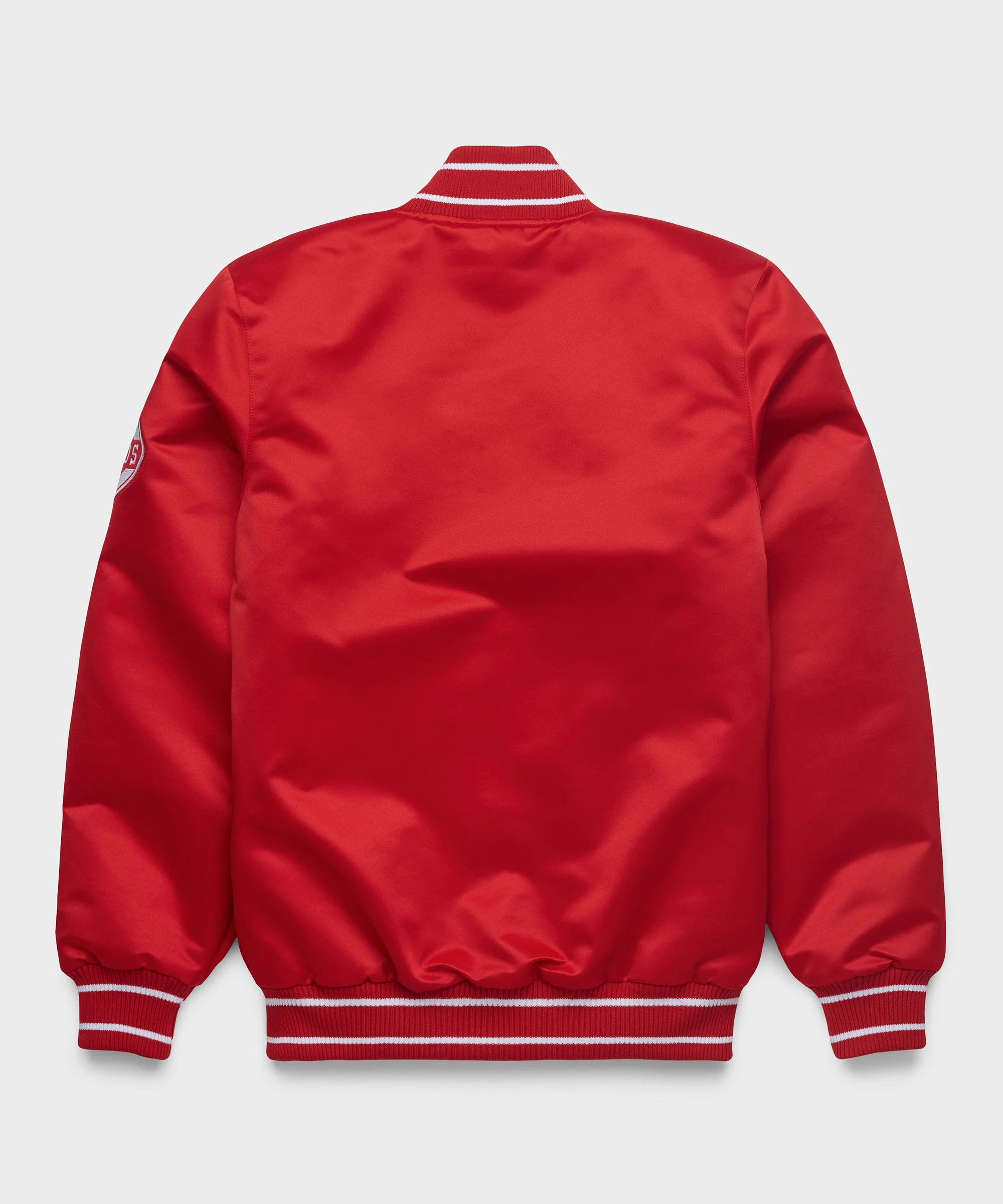 HOMAGE X Starter Reds Heavyweight Satin Jacket - Image 2
