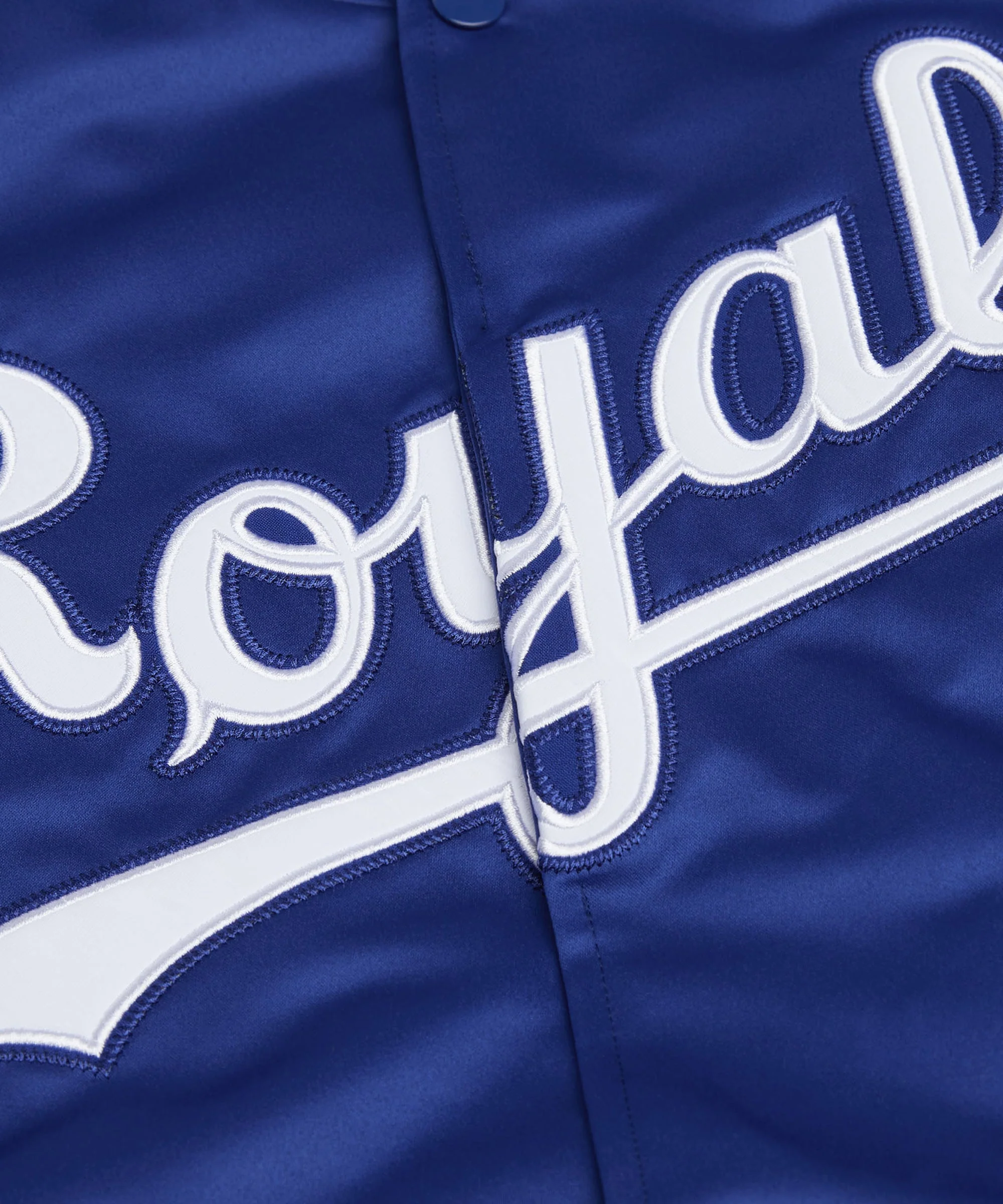 HOMAGE X Starter Royals Heavyweight Satin Jacket - Image 4