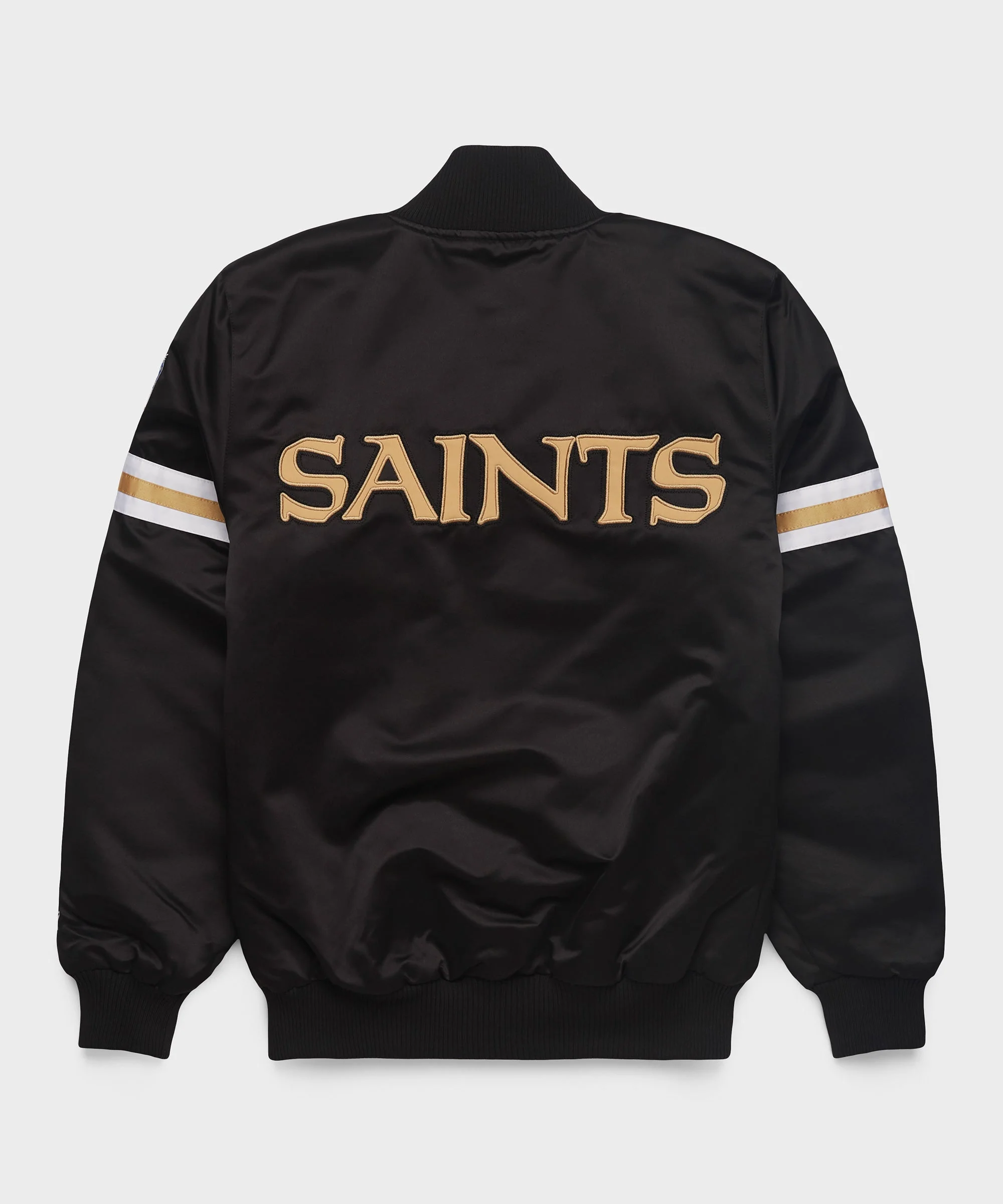 HOMAGE X Starter Saints Heavyweight Satin Jacket - Image 2
