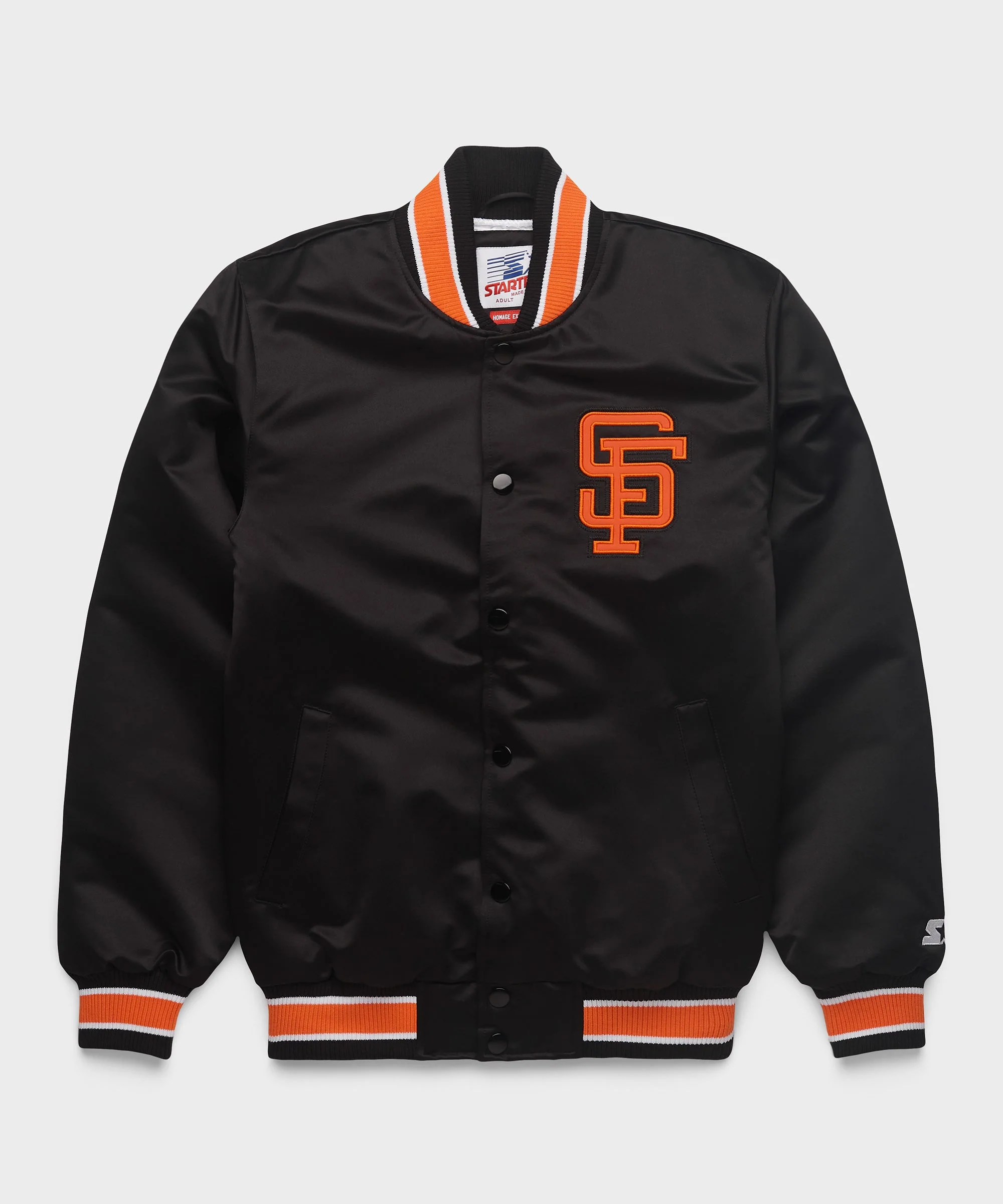 HOMAGE X Starter SF Giants Heavyweight Satin Jacket