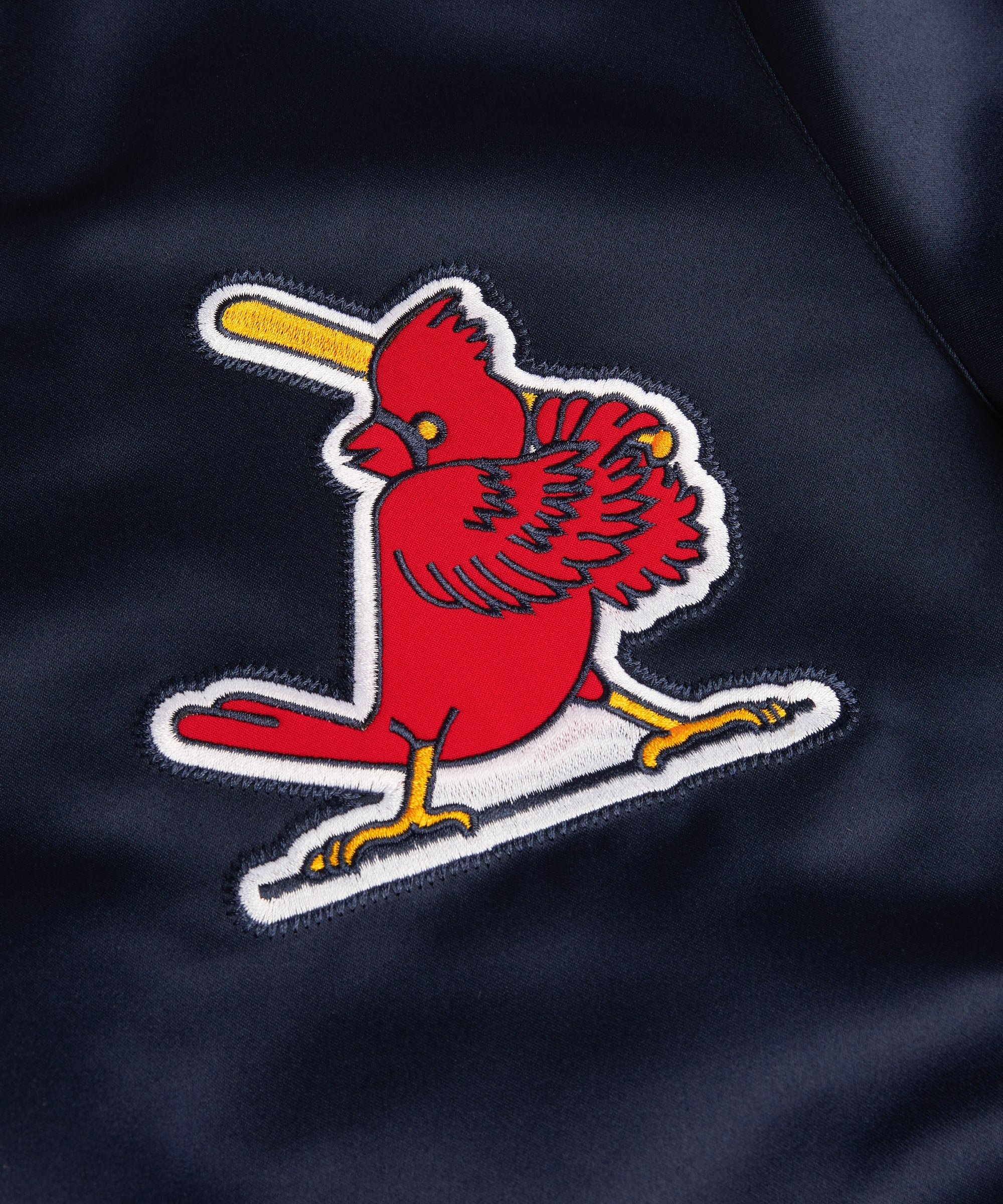 HOMAGE X Starter St. Louis Cardinals Heavyweight Satin Jacket - Image 4