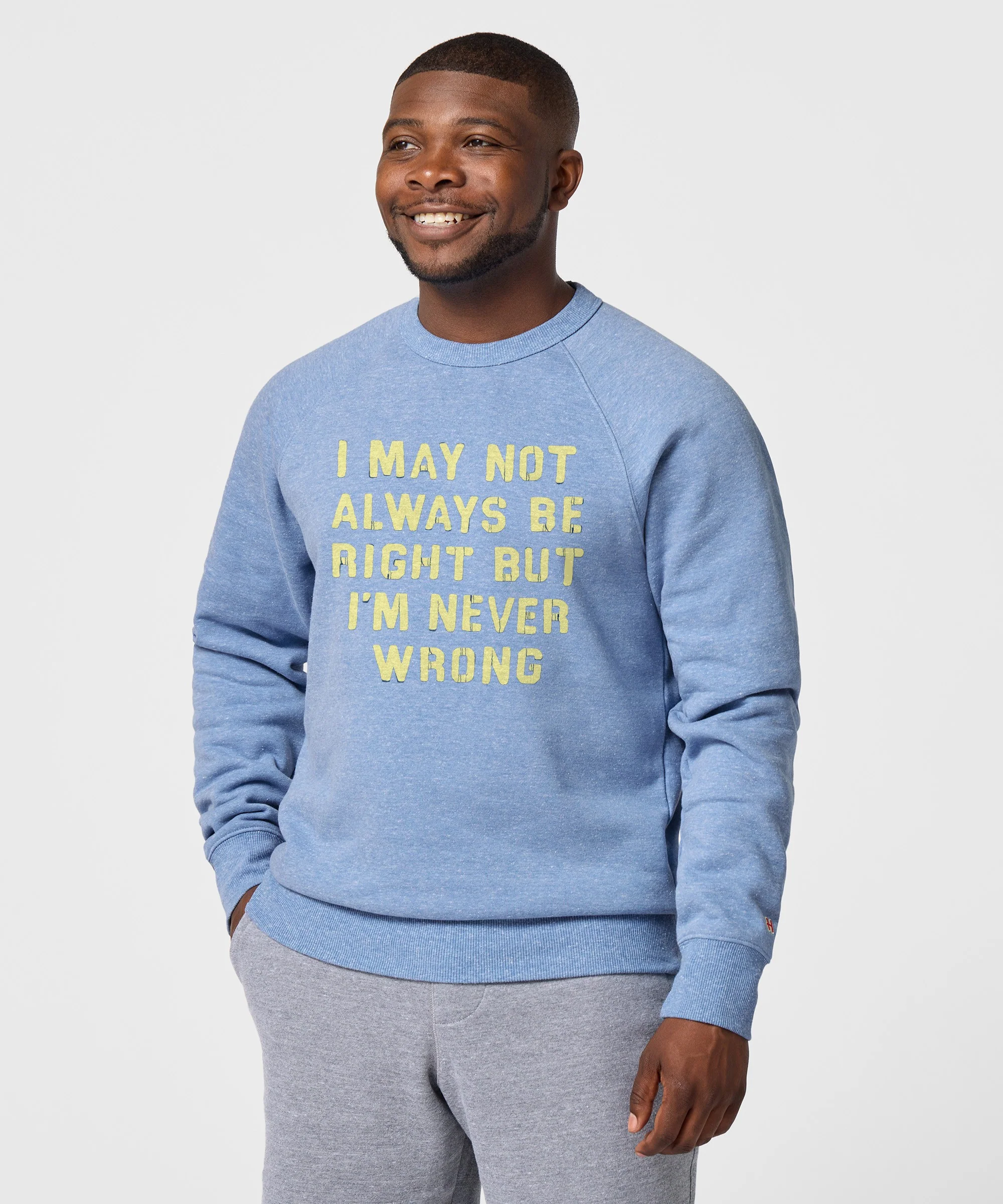 I'm Never Wrong Crewneck - Image 3