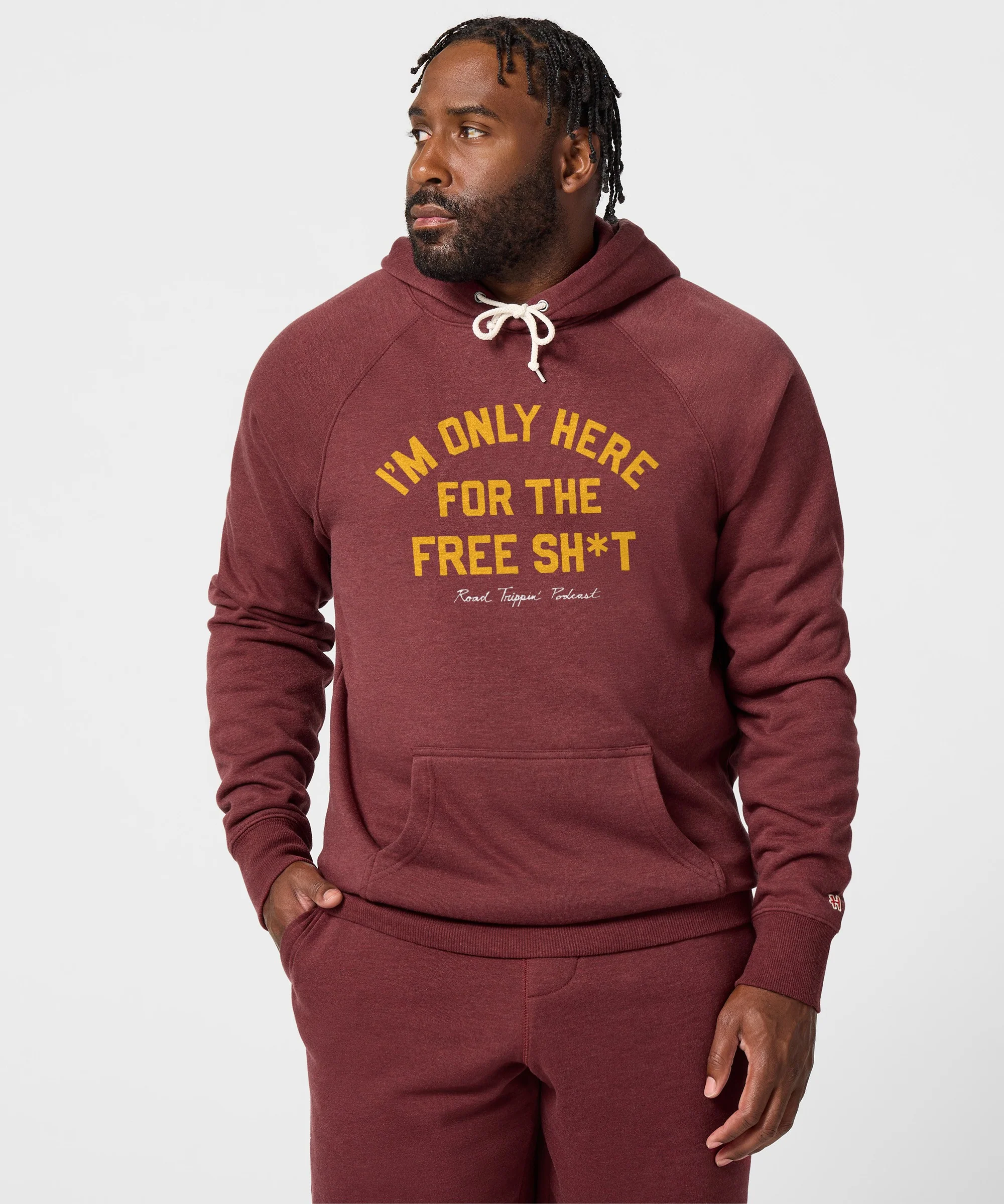 I'm Only Here For The Free Sh*t Hoodie - Image 3