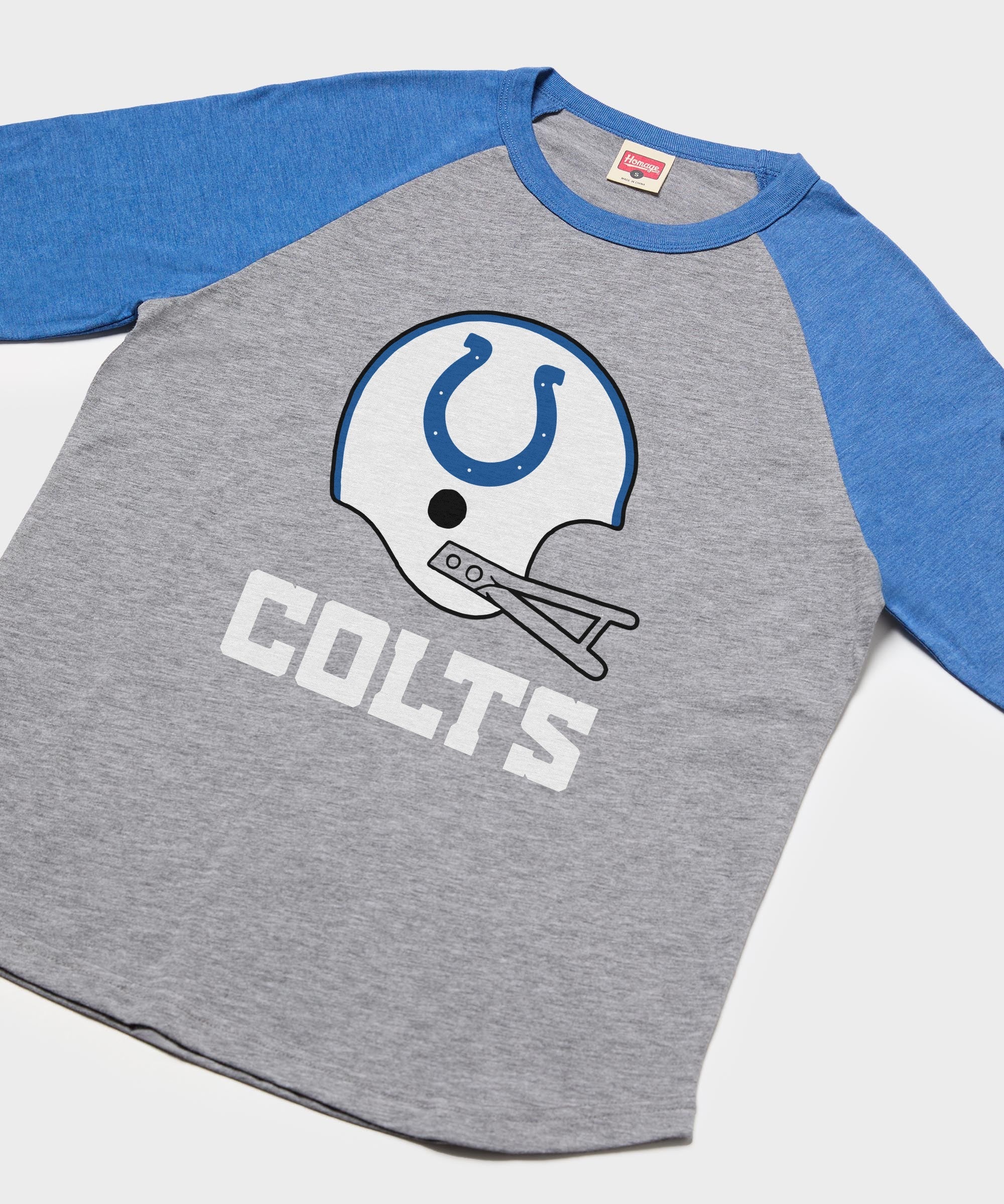 Indianapolis Colts Big Helmet Raglan - Image 2