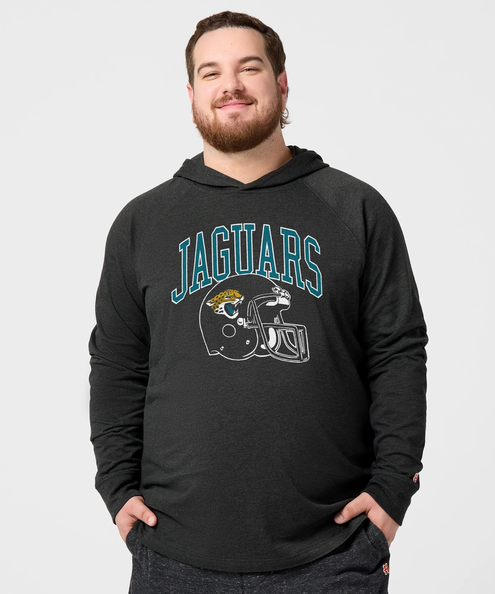 Jacksonville Jaguars Helmet Lightweight Hoodie - Image 3