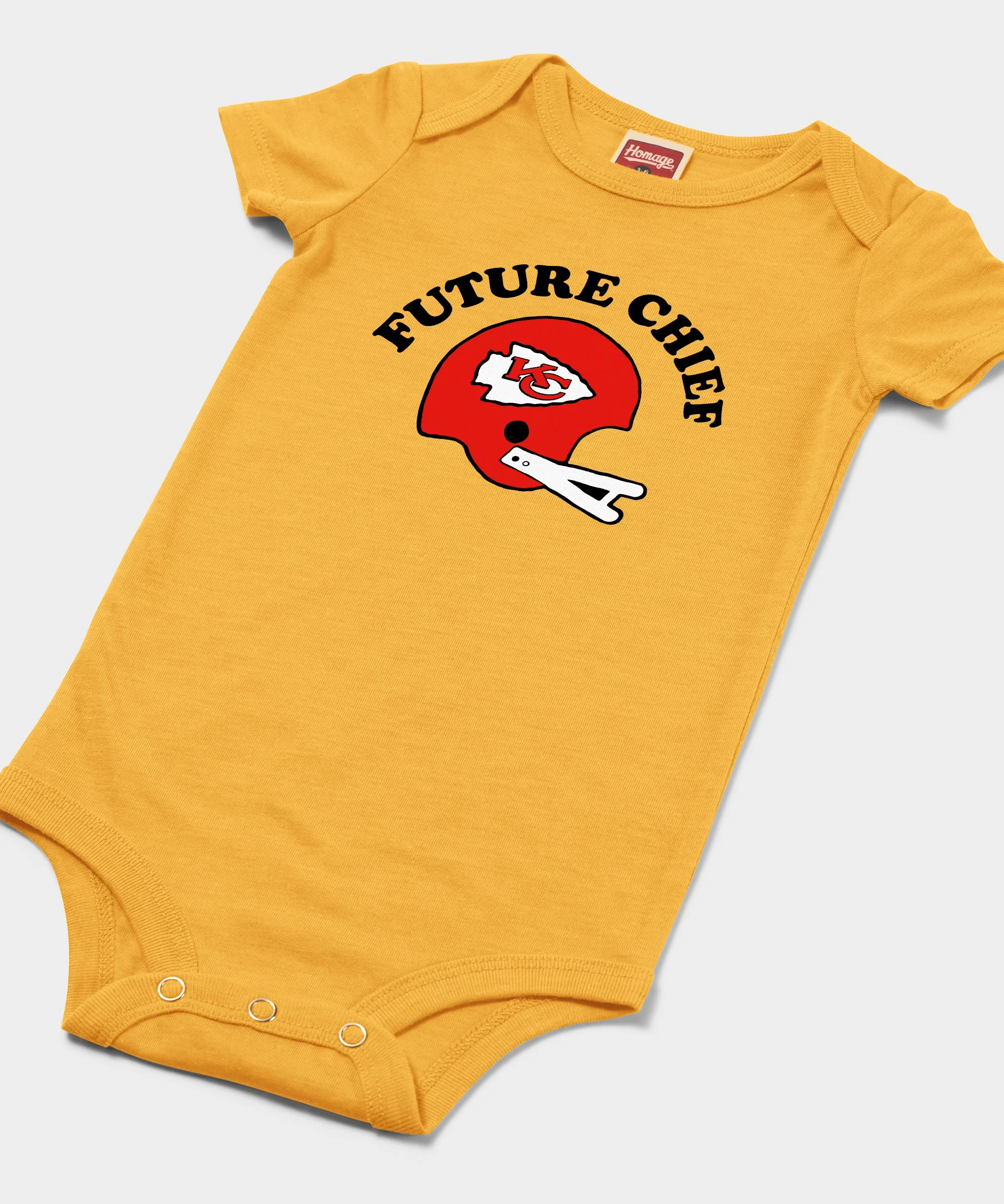 Kansas City Chiefs Future Chief Baby One Piece - Image 2