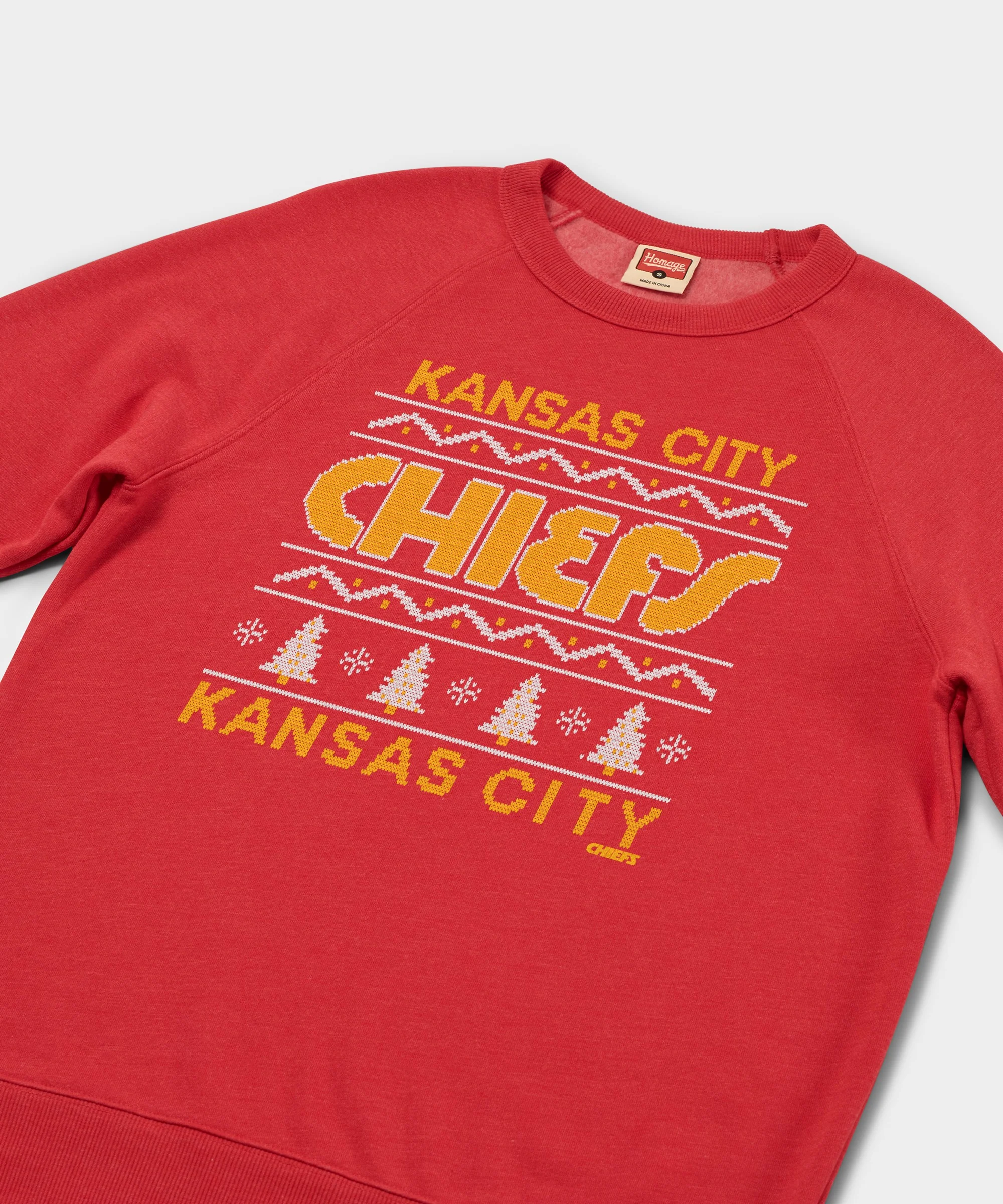 Kansas City Chiefs Holiday Crewneck - Image 2