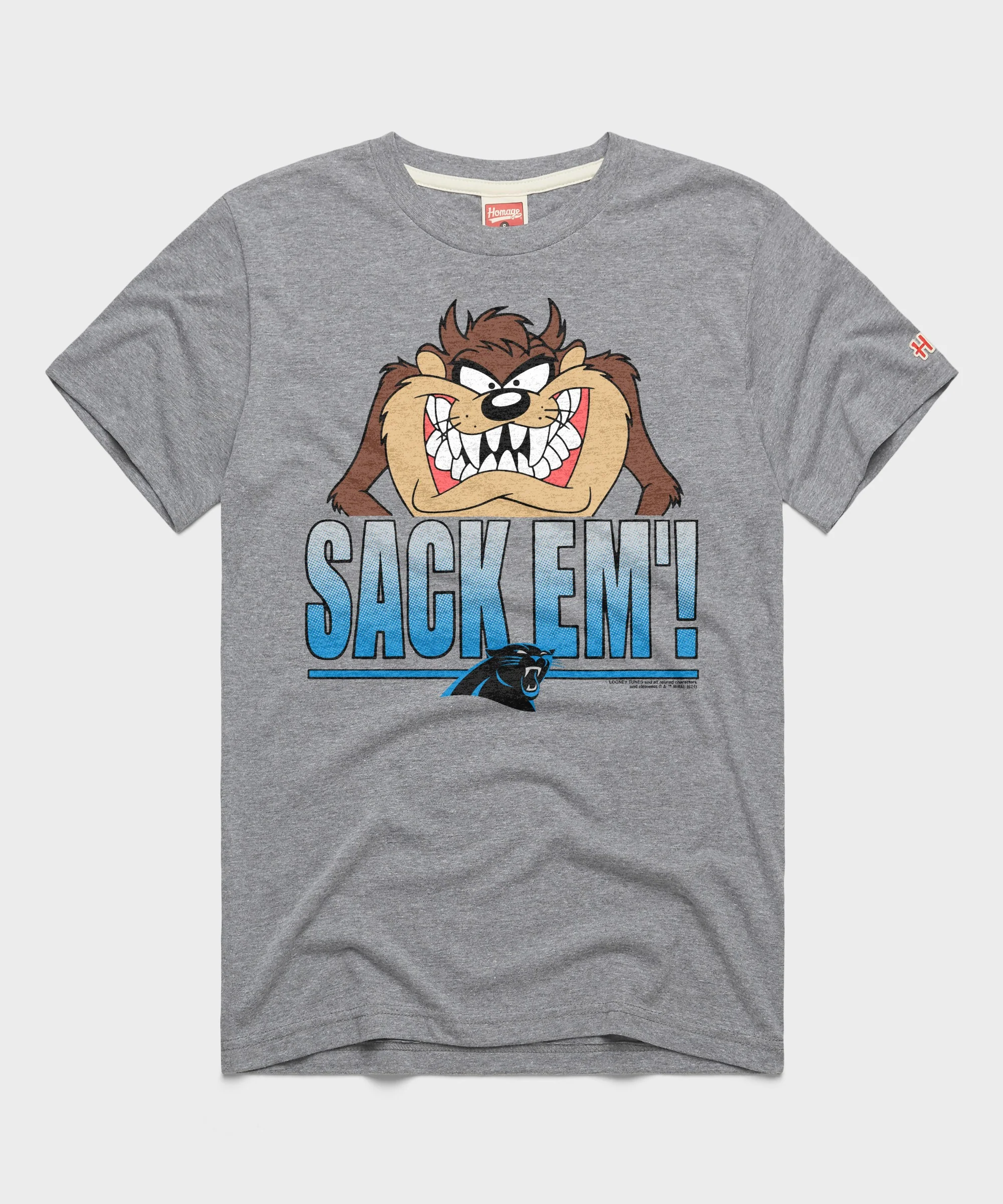 Looney Tunes Taz Sack Em' x Carolina Panthers