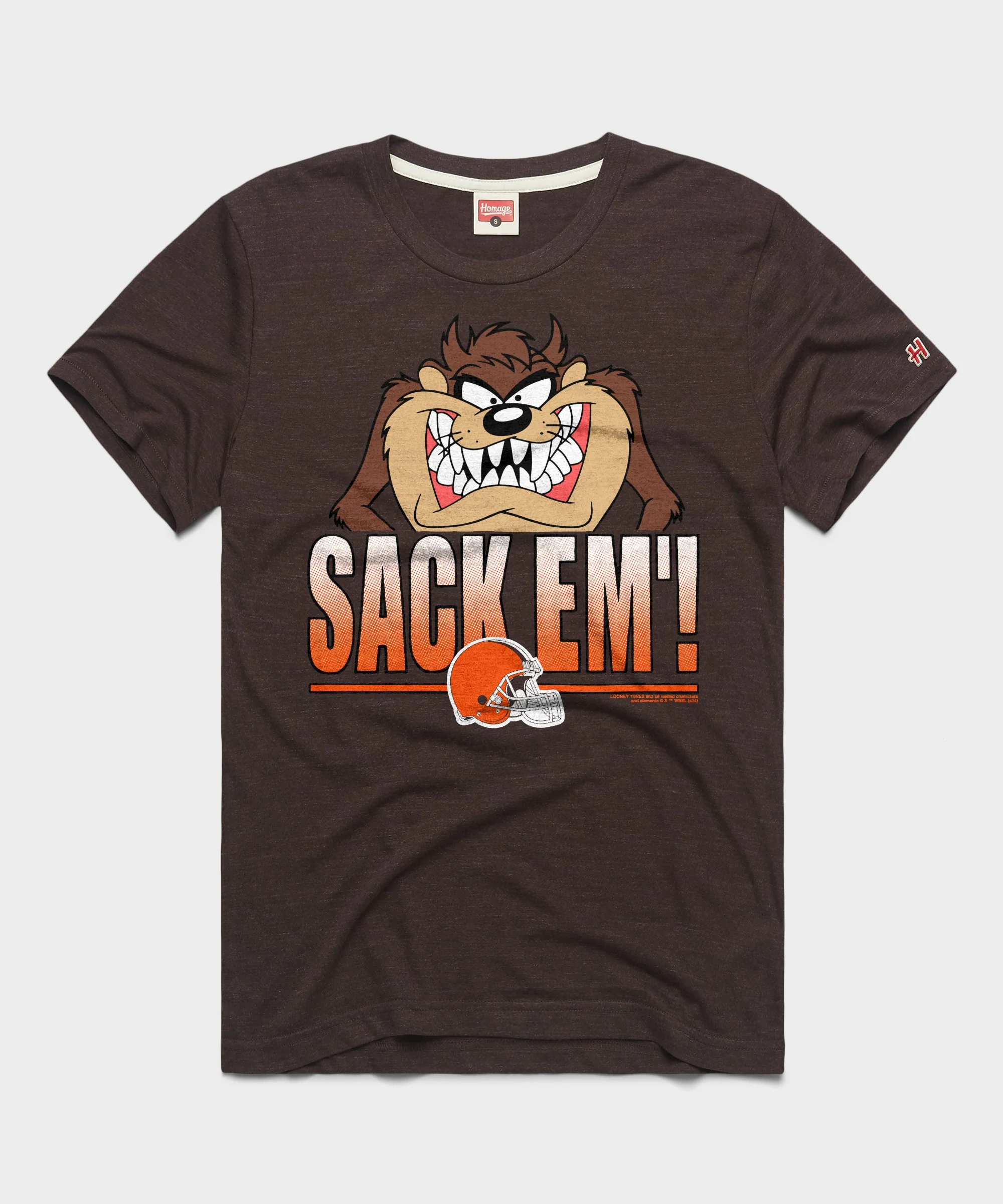Looney Tunes Taz Sack Em' x Cleveland Browns