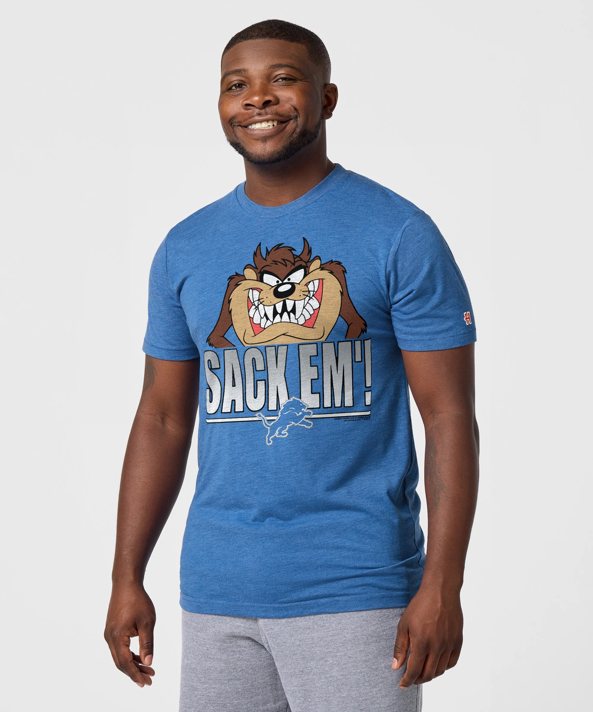 Looney Tunes Taz Sack Em' x Detroit Lions - Image 3