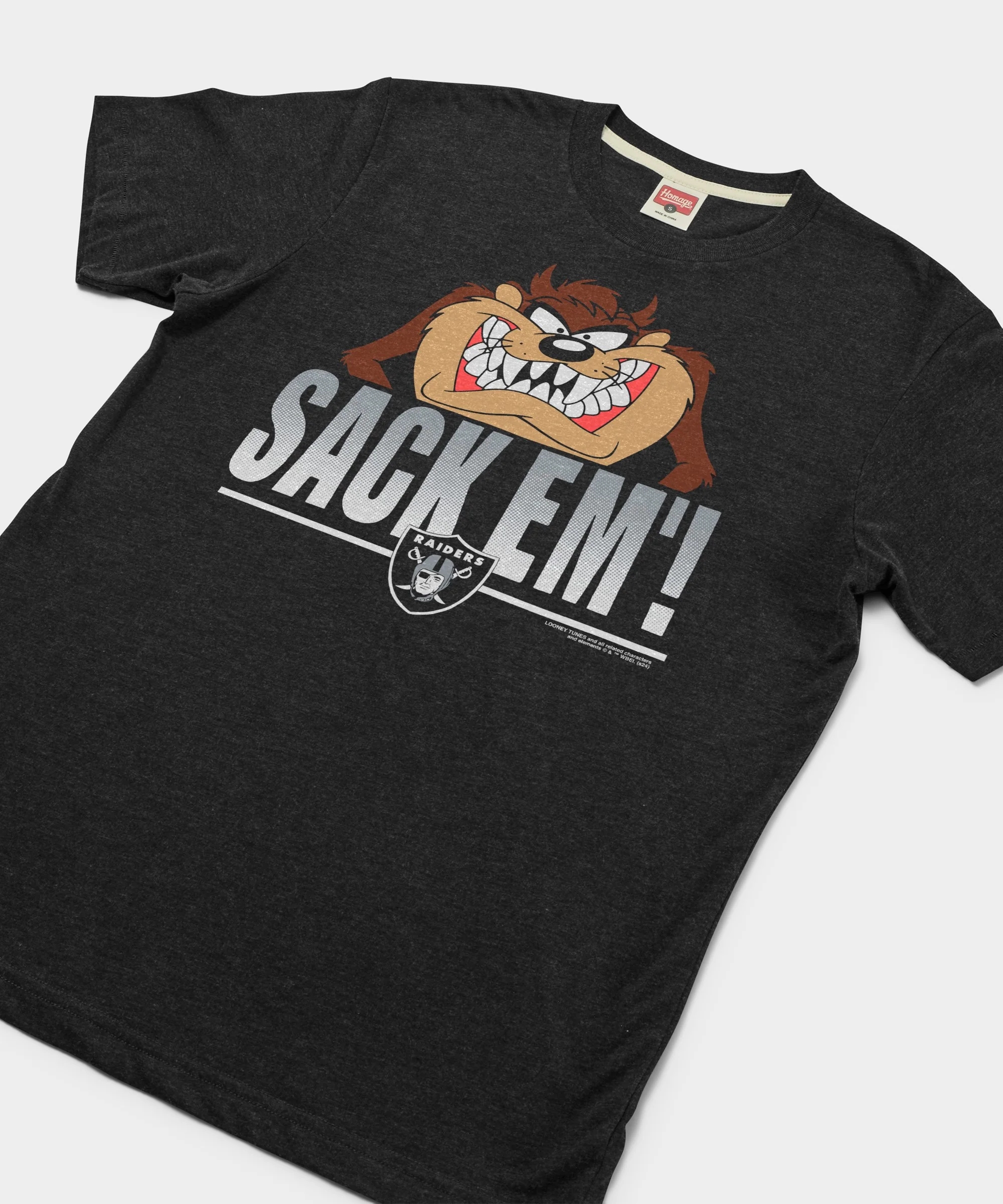 Looney Tunes Taz Sack Em' x Las Vegas Raiders - Image 2