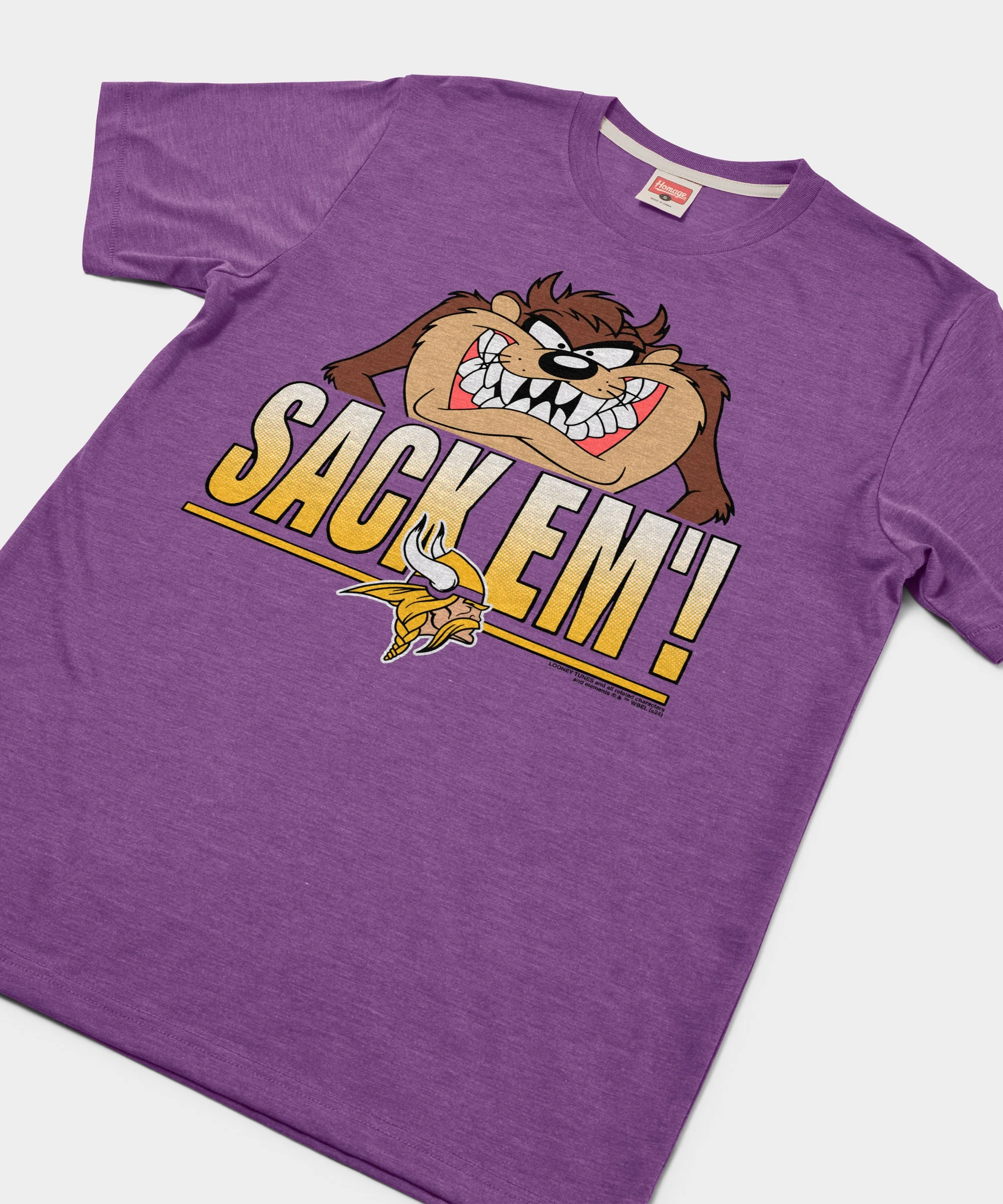 Looney Tunes Taz Sack Em' x Minnesota Vikings - Image 2