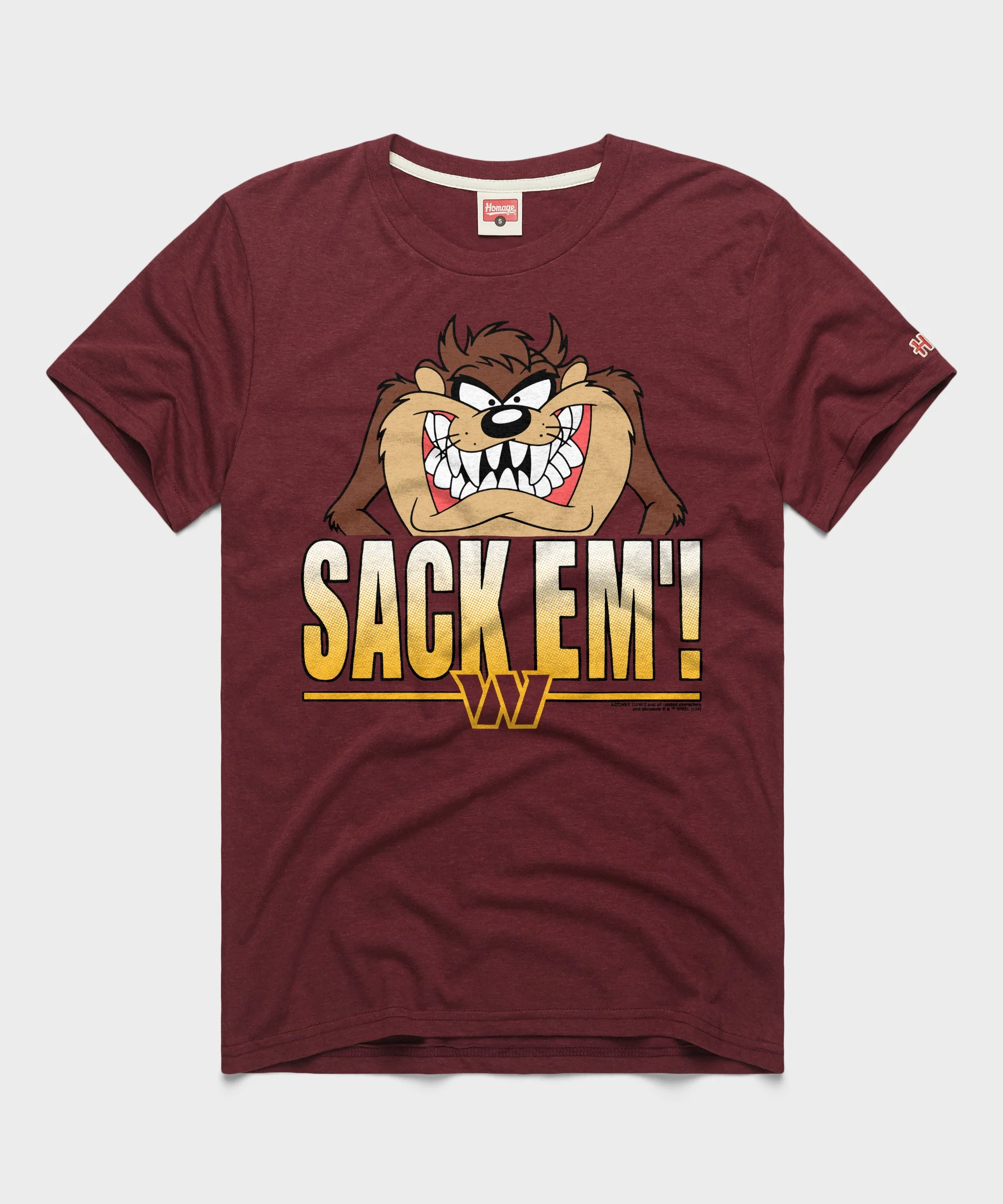 Looney Tunes Taz Sack Em' x Washington Commanders