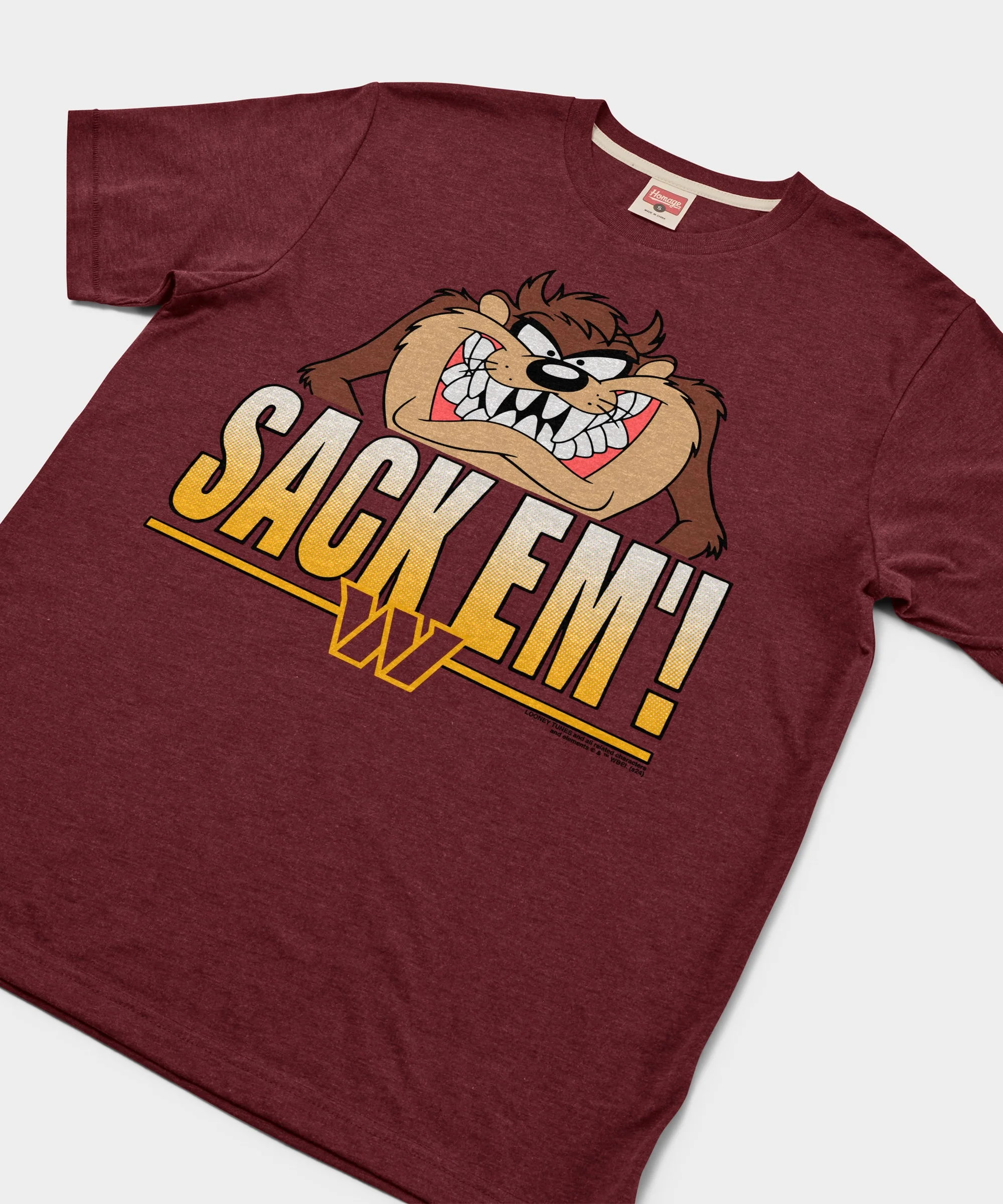 Looney Tunes Taz Sack Em' x Washington Commanders - Image 2