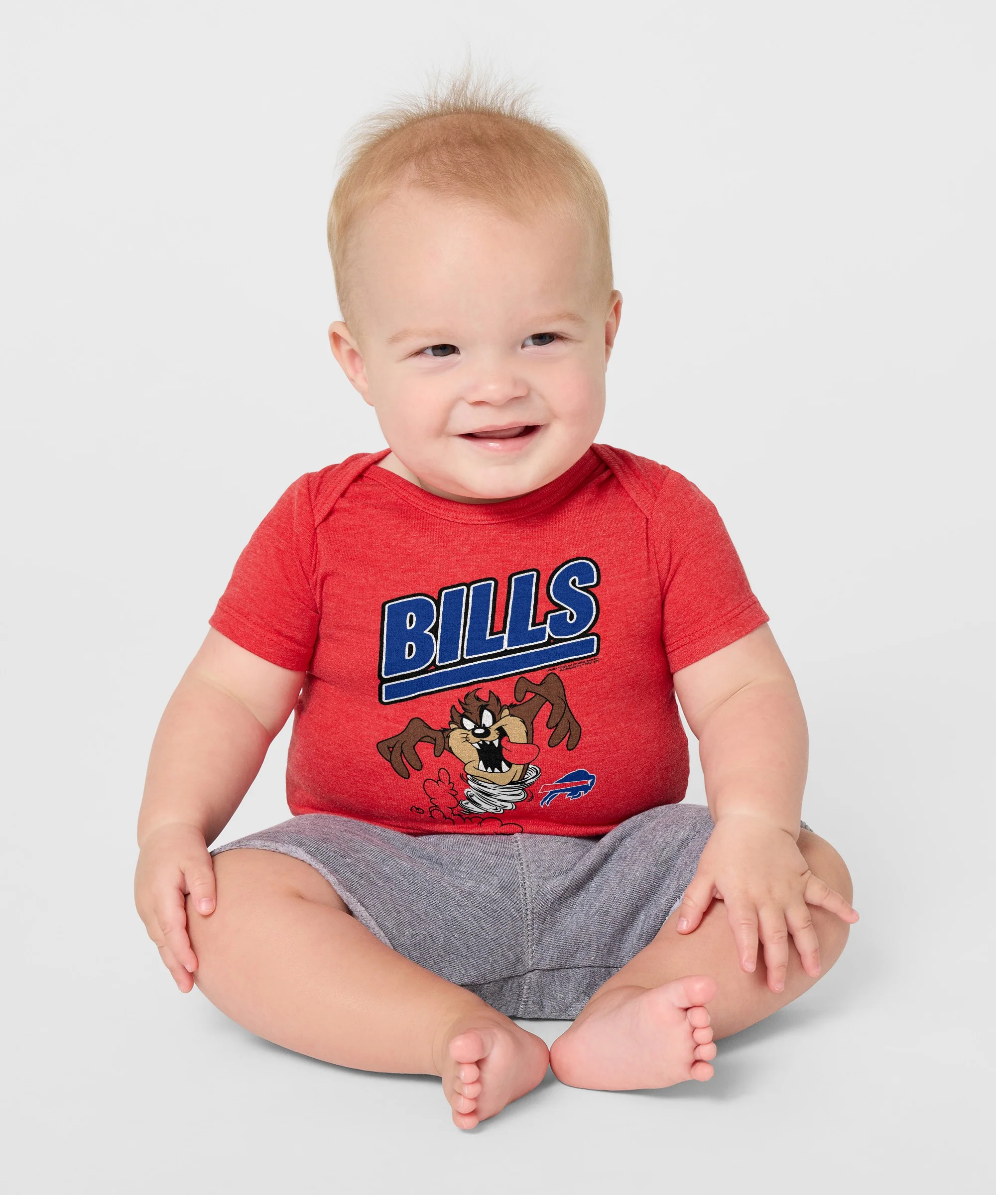 Looney Tunes Taz x Buffalo Bills Baby One Piece - Image 3