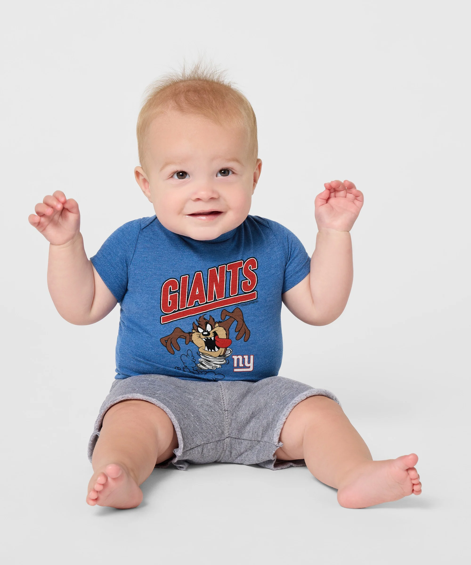 Looney Tunes Taz x New York Giants Baby One Piece - Image 3