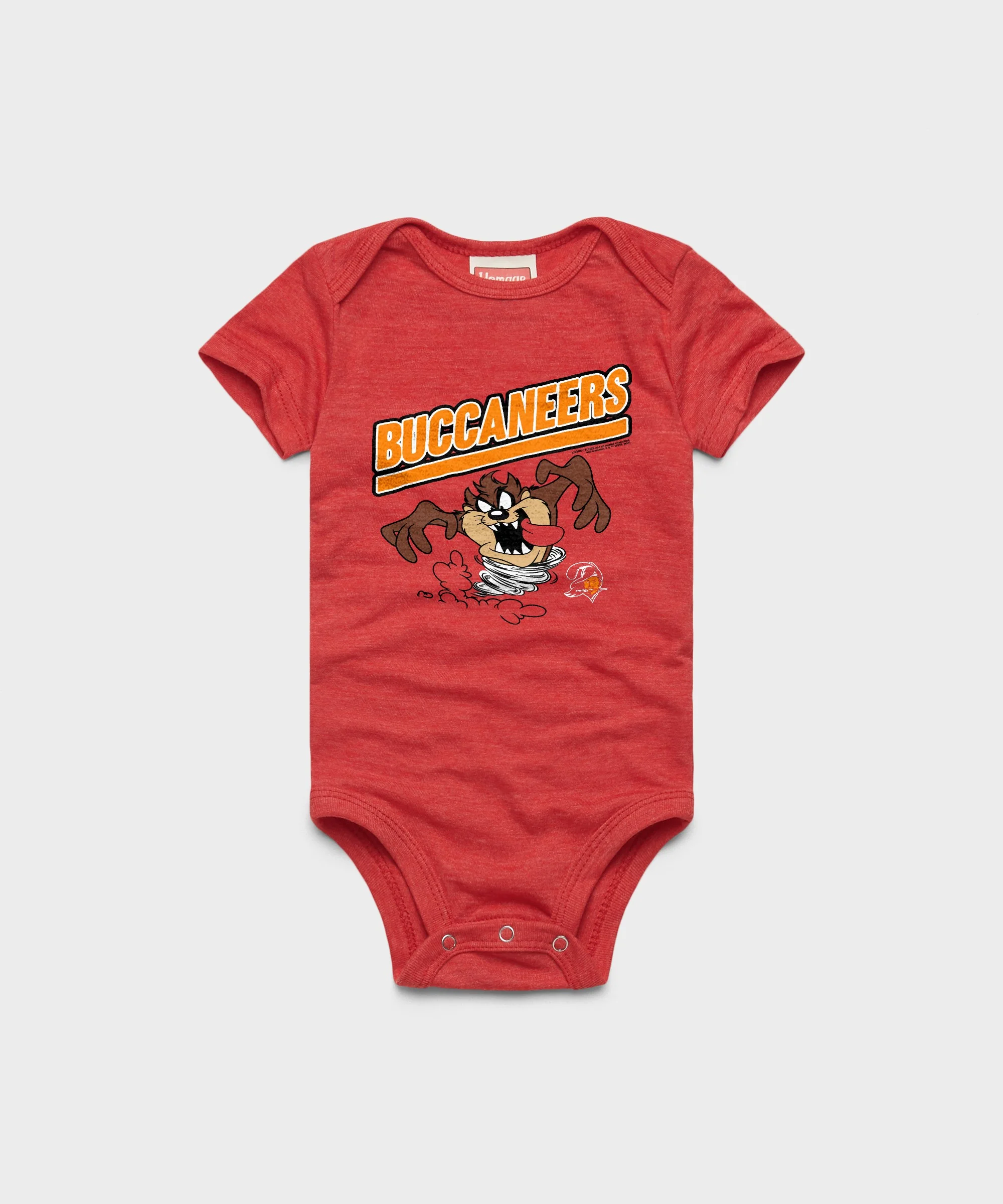 Looney Tunes Taz x Tampa Bay Buccaneers Baby One Piece