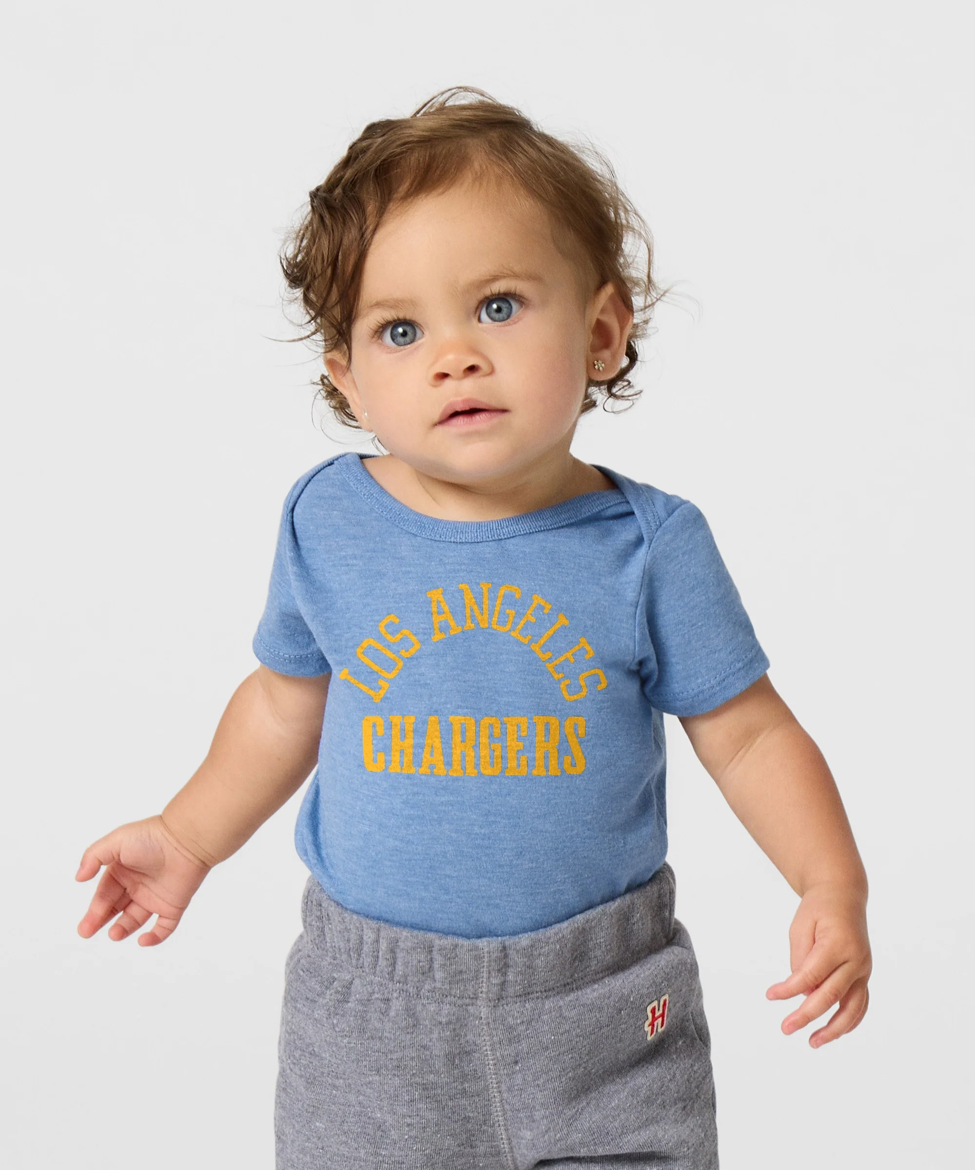 Los Angeles Chargers Classic Baby One Piece - Image 3