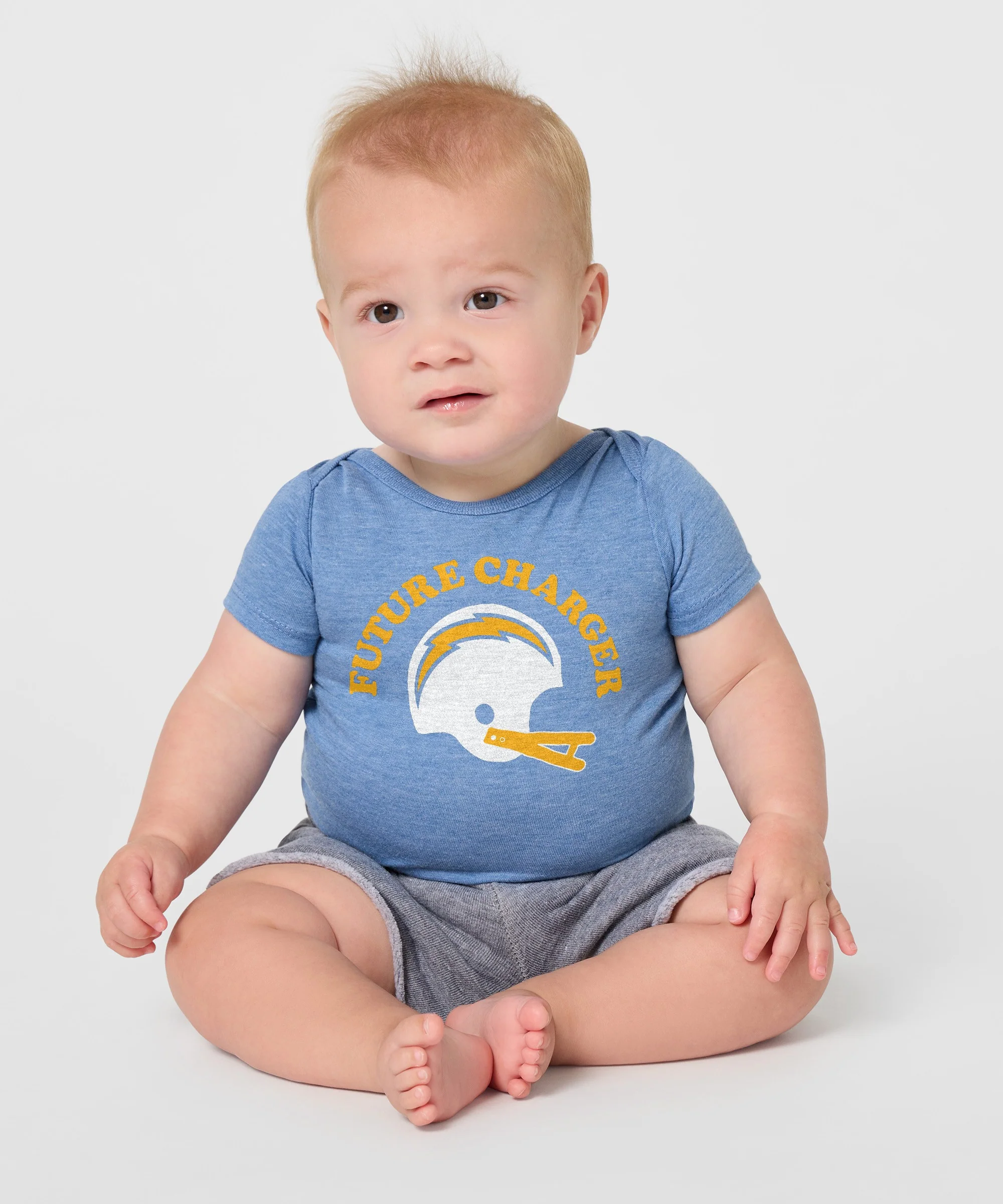 Los Angeles Chargers Future Charger Baby One Piece - Image 3