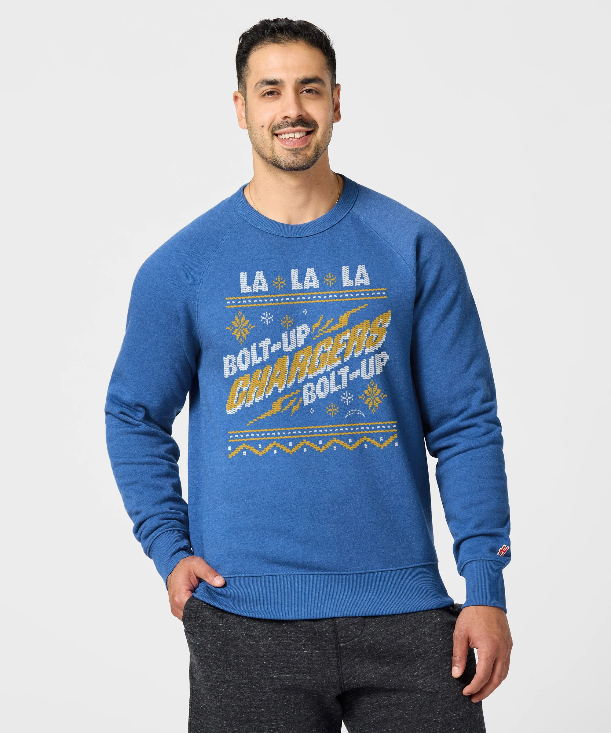 Los Angeles Chargers Holiday Crewneck - Image 3