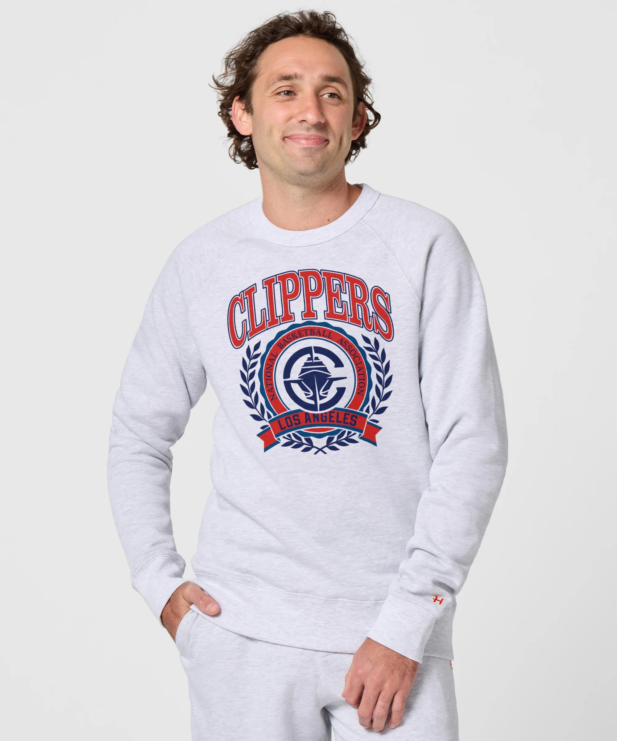 Los Angeles Clippers Crest Crewneck - Image 3
