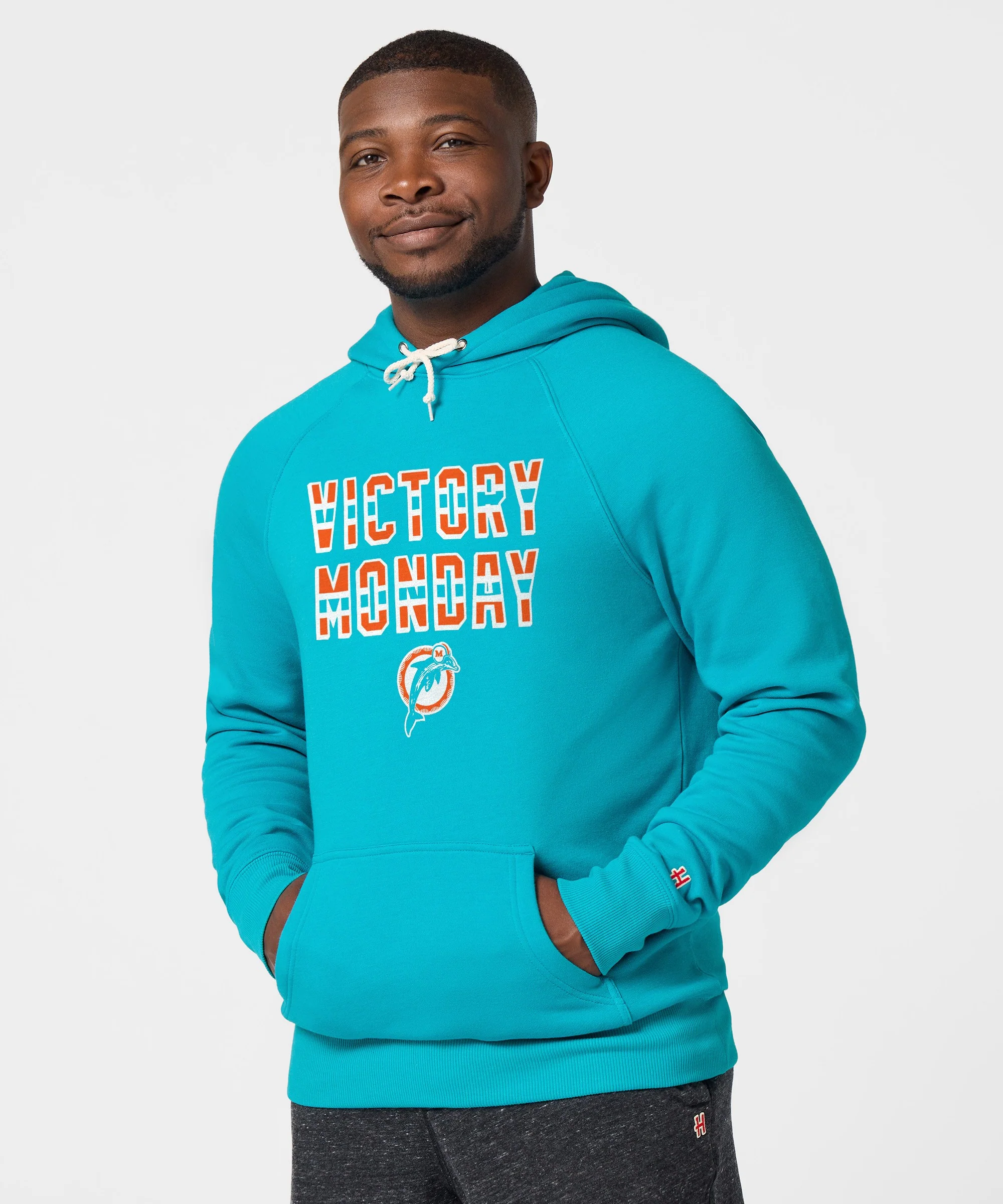 Miami Dolphins Victory Monday Hoodie - Image 3