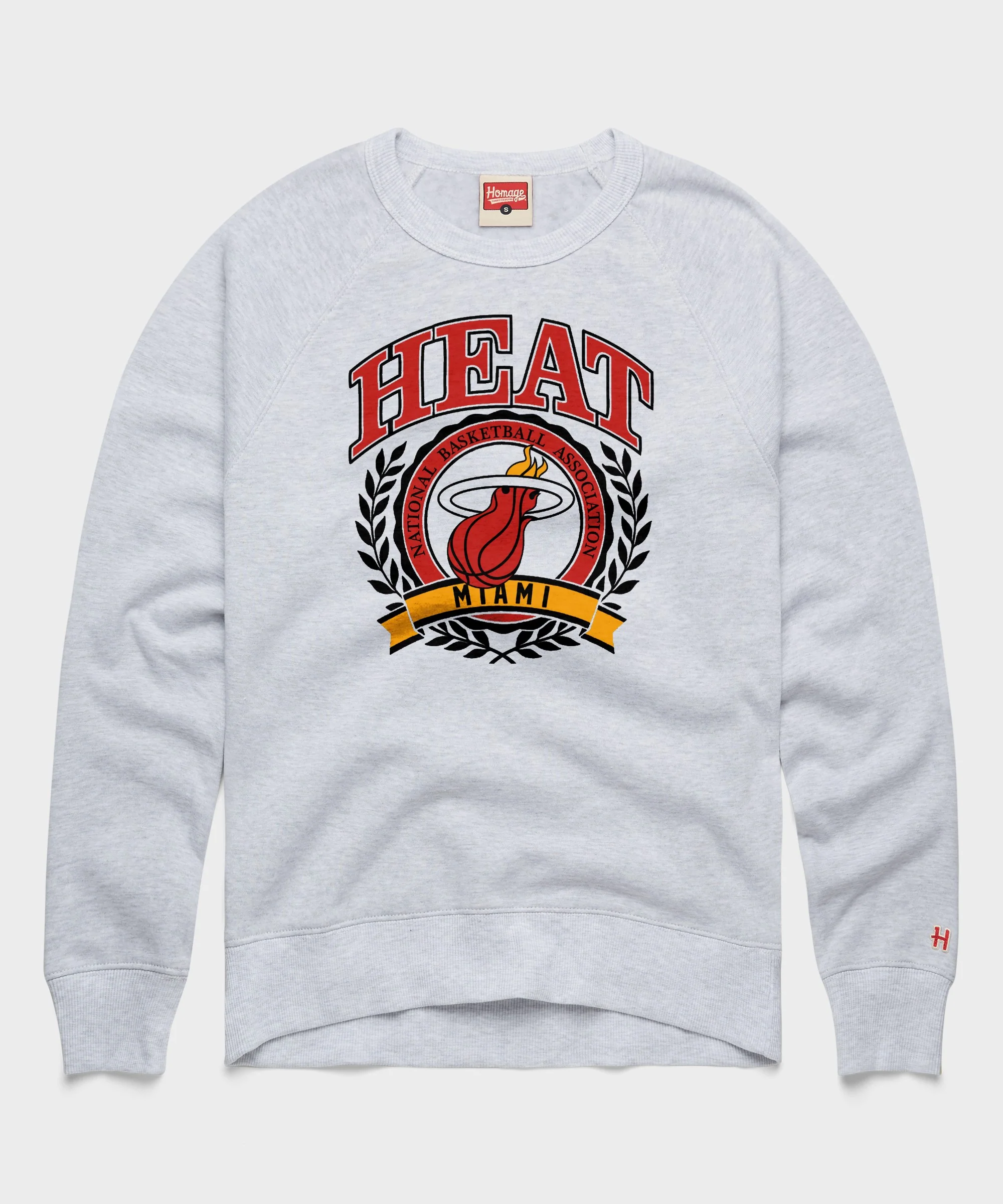 Miami Heat Crest Crewneck