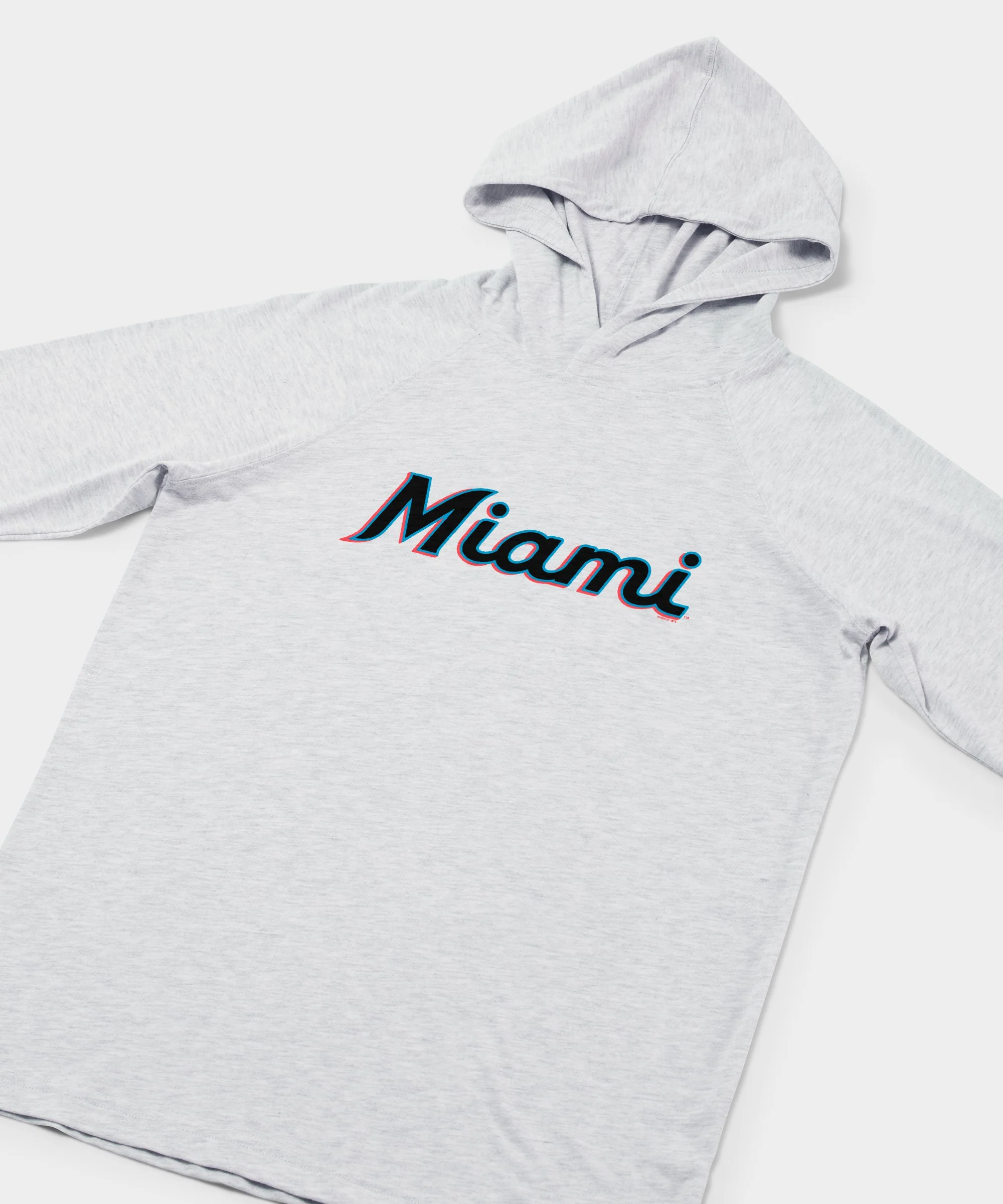 Miami Marlins Jersey Logo '19 Lightweight Hoodie - Image 2