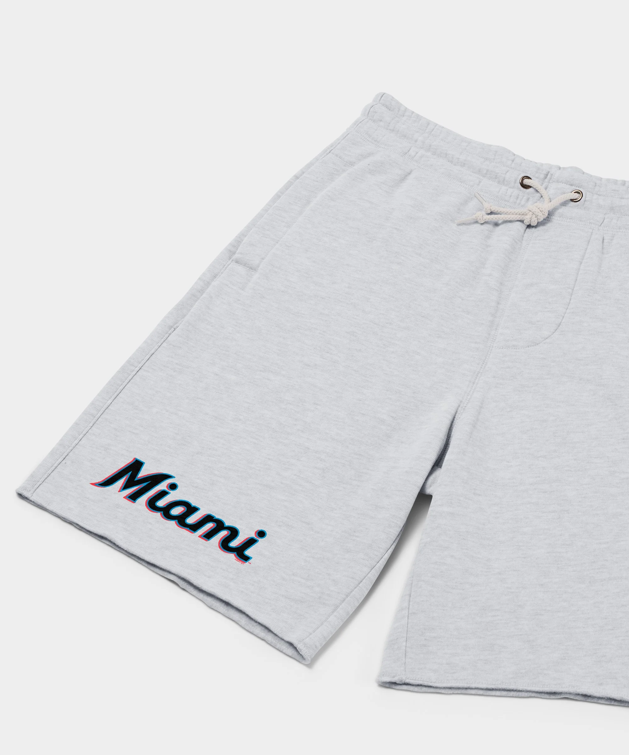 Miami Marlins Jersey Logo '19 Sweat Shorts - Image 2