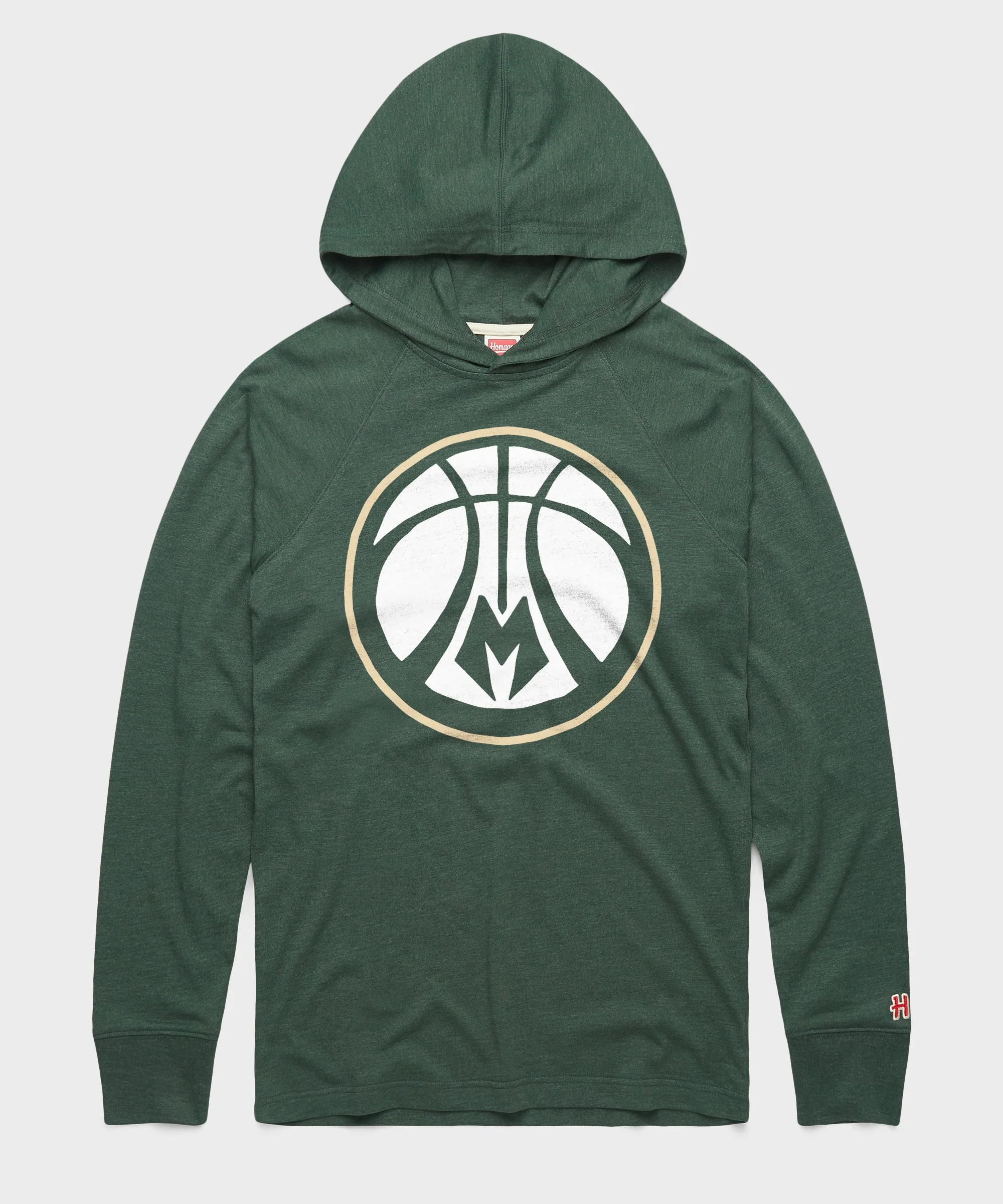 Milwaukee Bucks Alt Logo Lightweight Hoodie