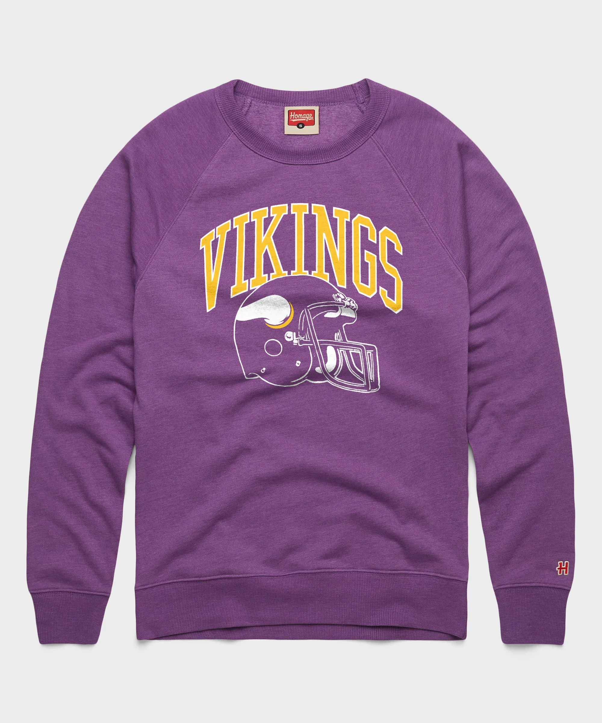 Minnesota Vikings Helmet Crewneck
