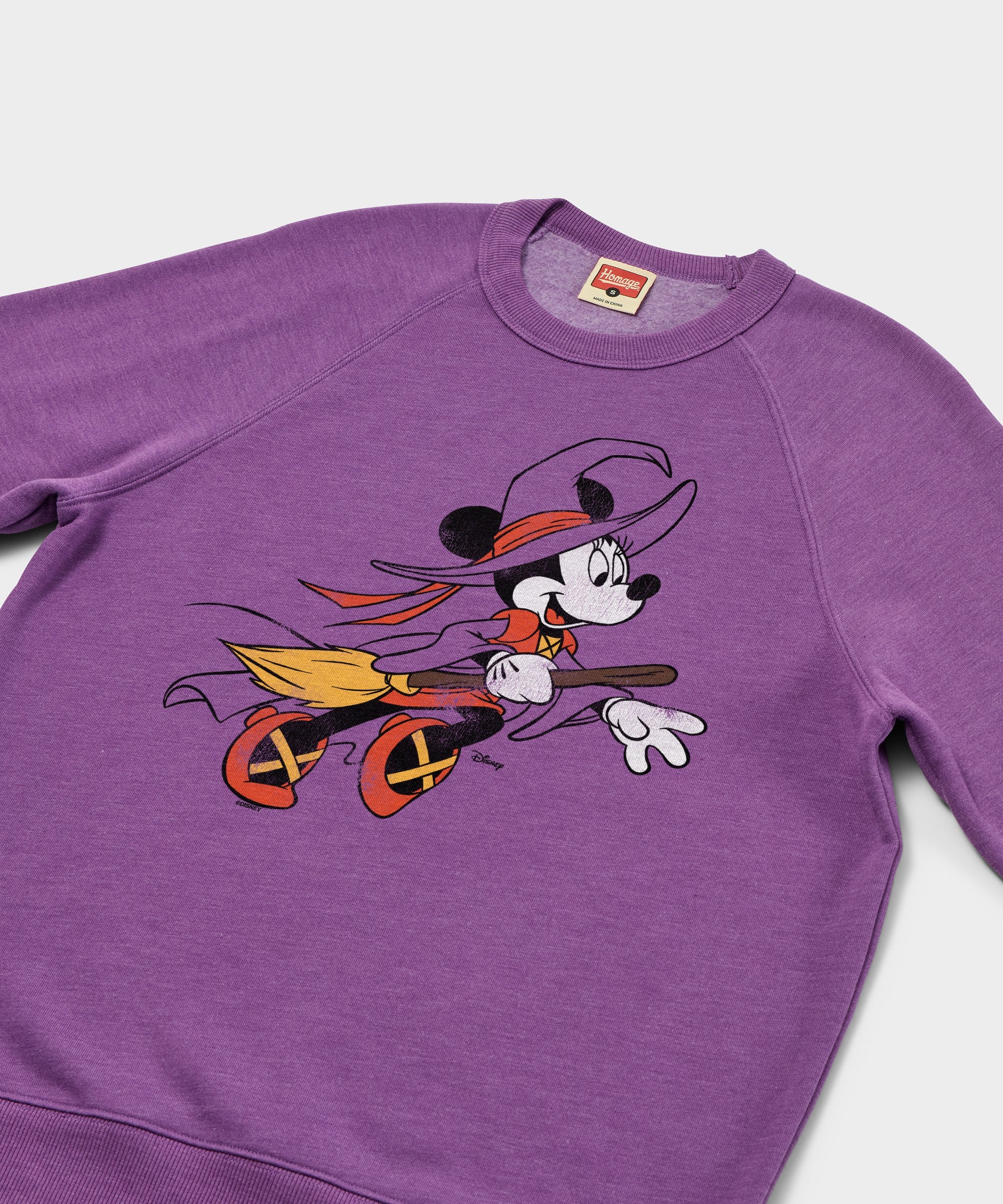 Minnie Mouse Halloween Witch Crewneck - Image 2
