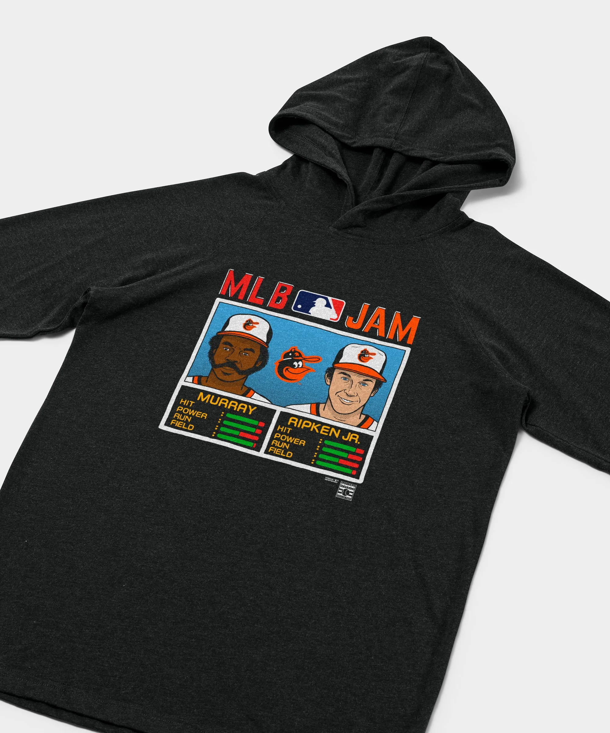 MLB Jam Orioles Murray And Ripken Jr. Lightweight Hoodie - Image 2