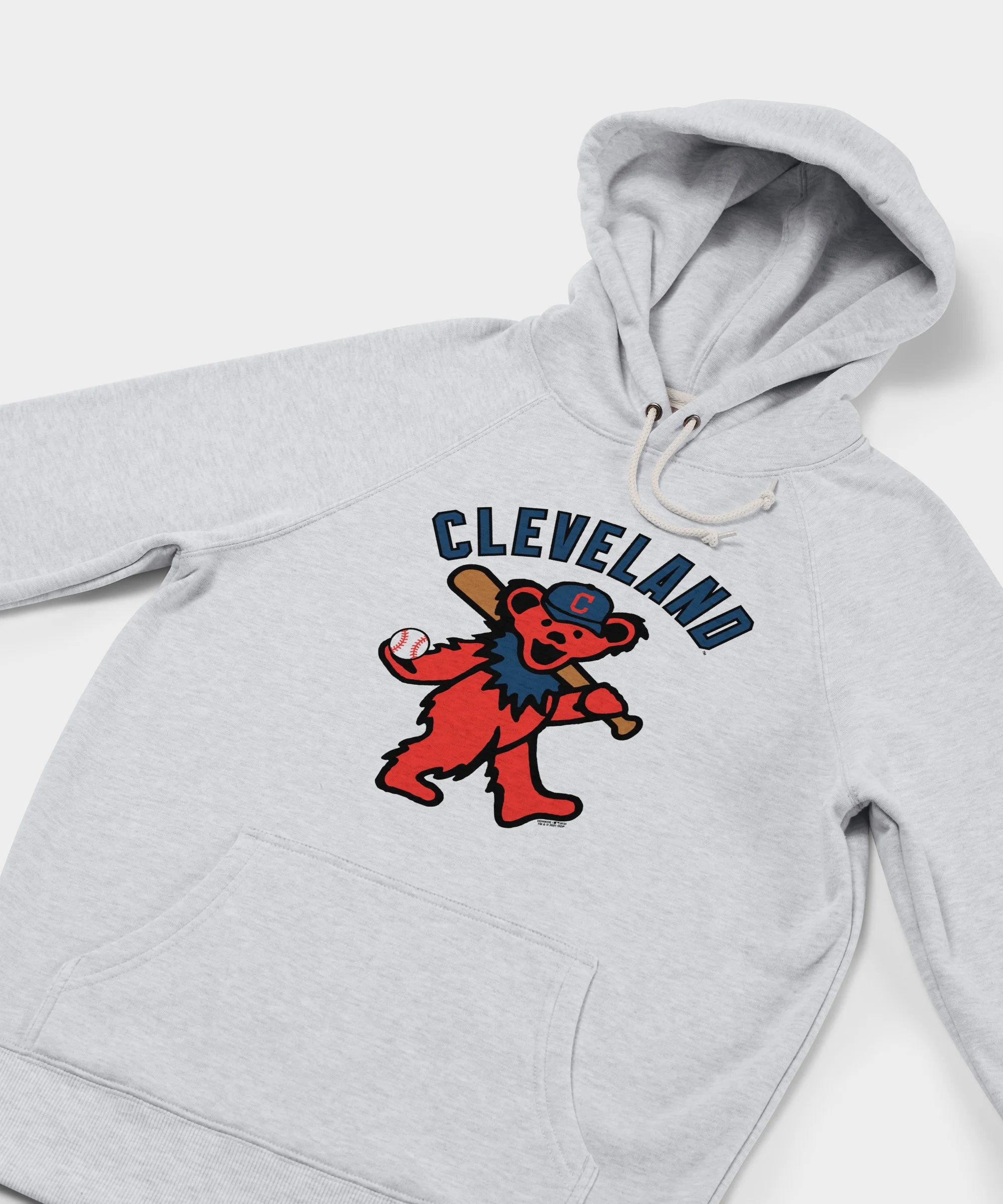 MLB x Grateful Dead x Cleveland Baseball Hoodie - Image 2