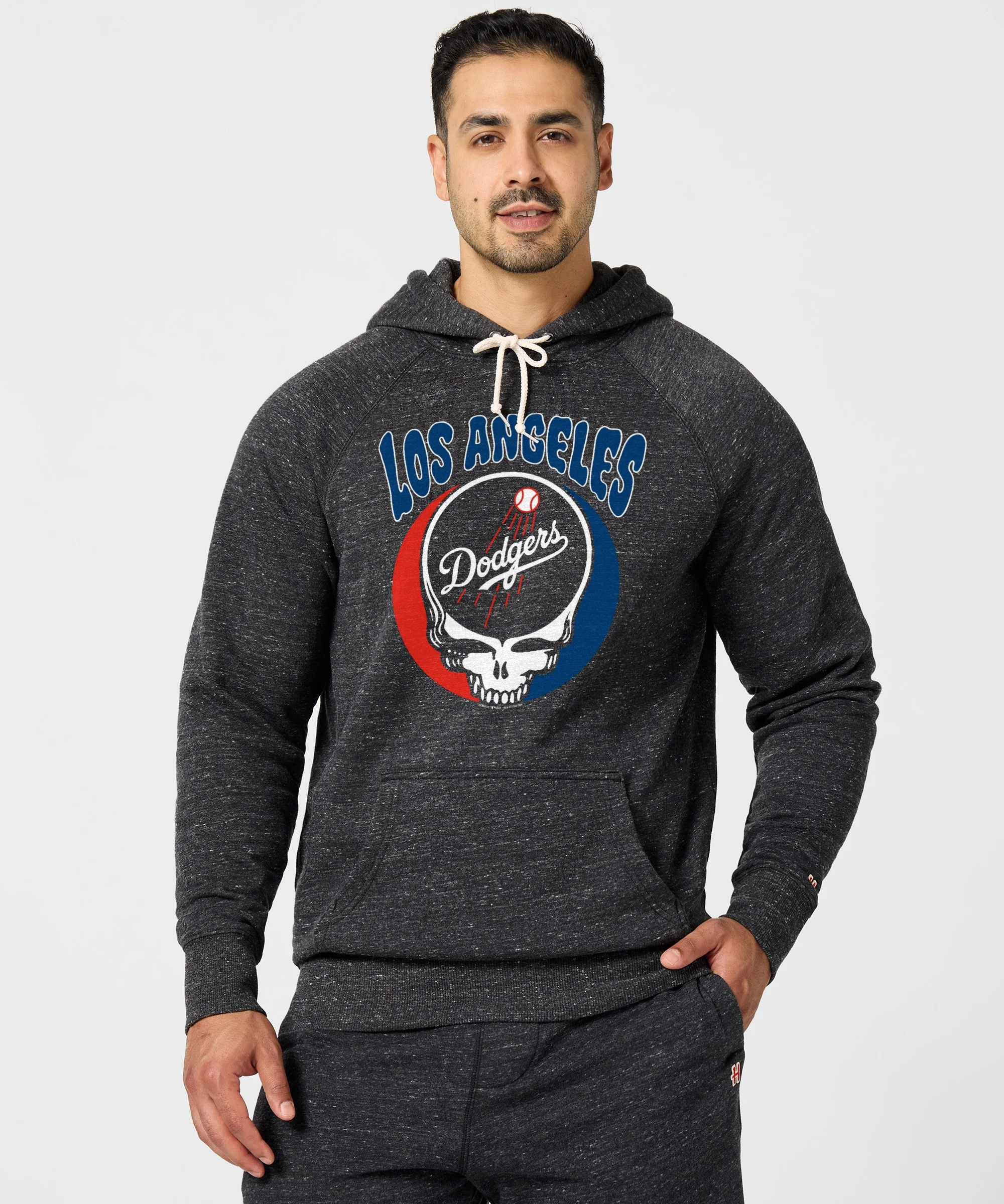 MLB x Grateful Dead x Dodgers Hoodie - Image 3