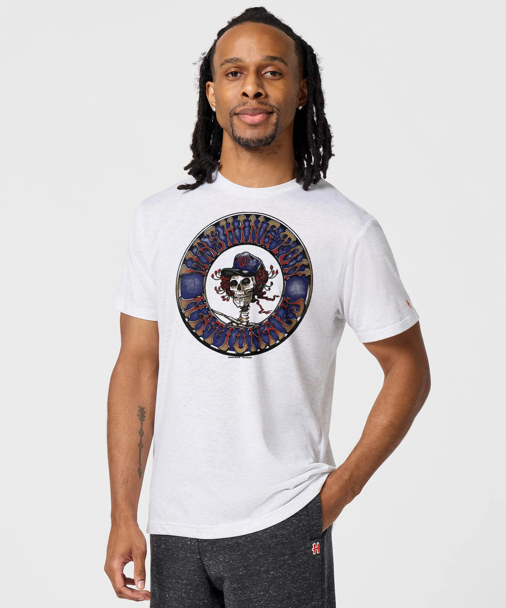 MLB x Grateful Dead x Nationals Skull - Image 3