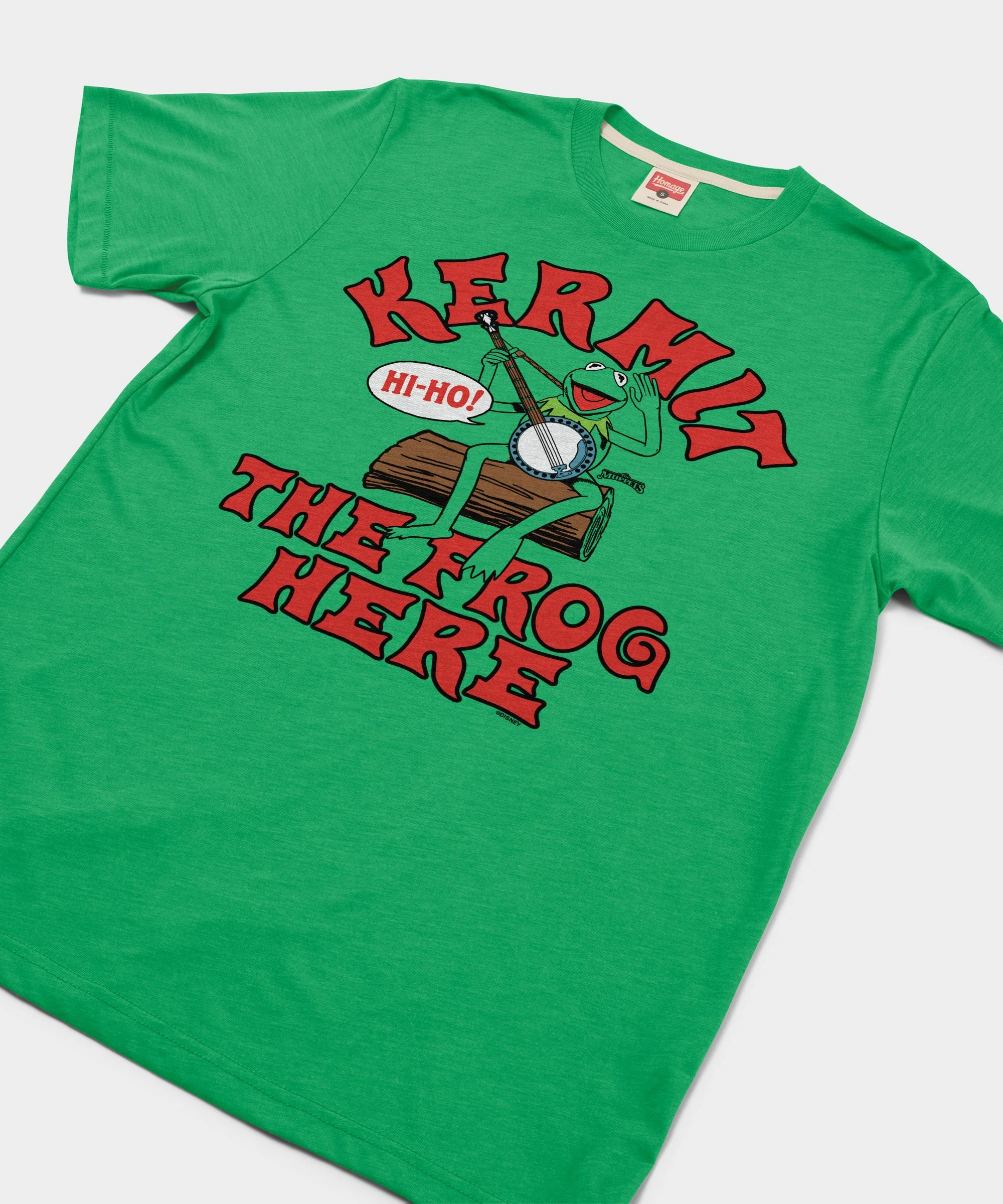 Muppets Kermit The Frog Here T-Shirt - Image 2