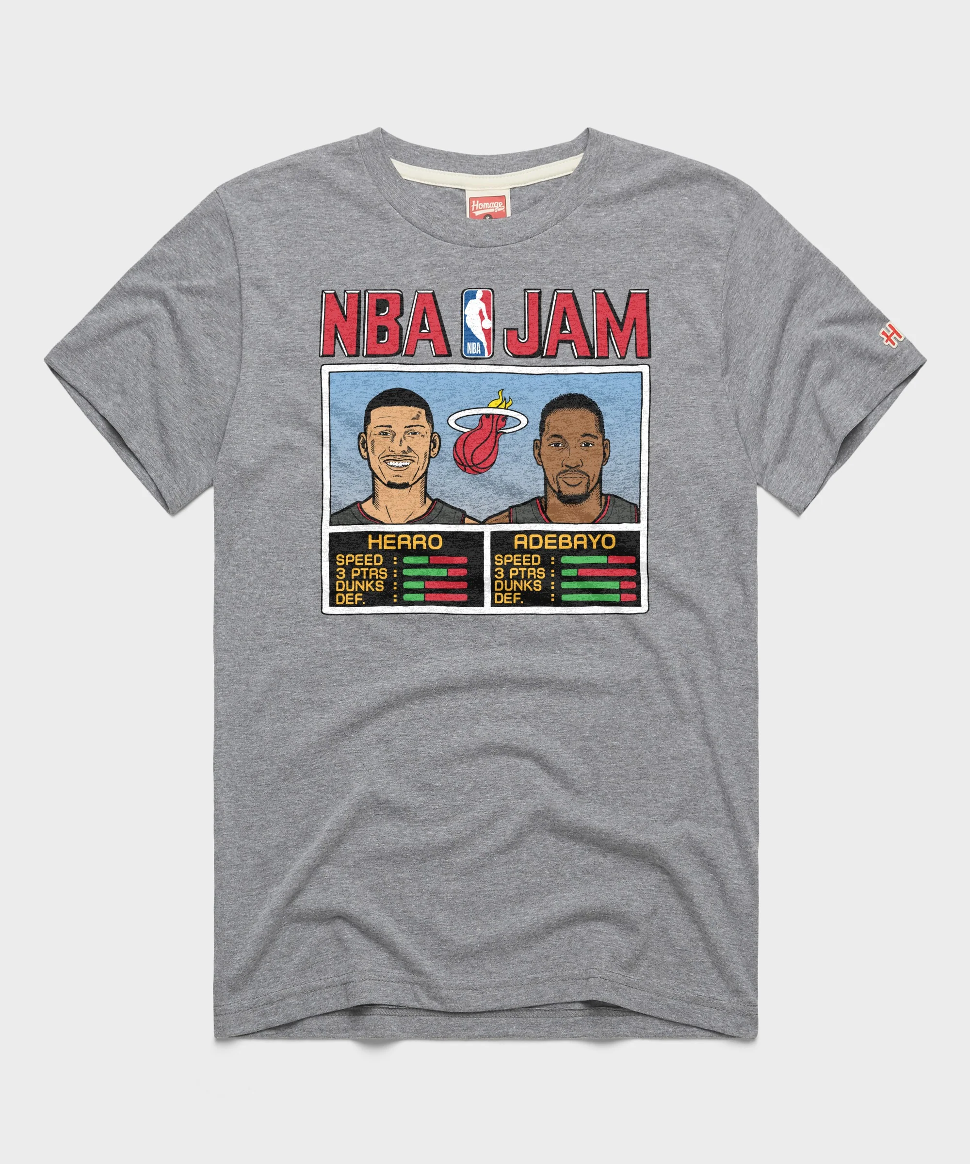NBA Jam Heat Herro And Adebayo