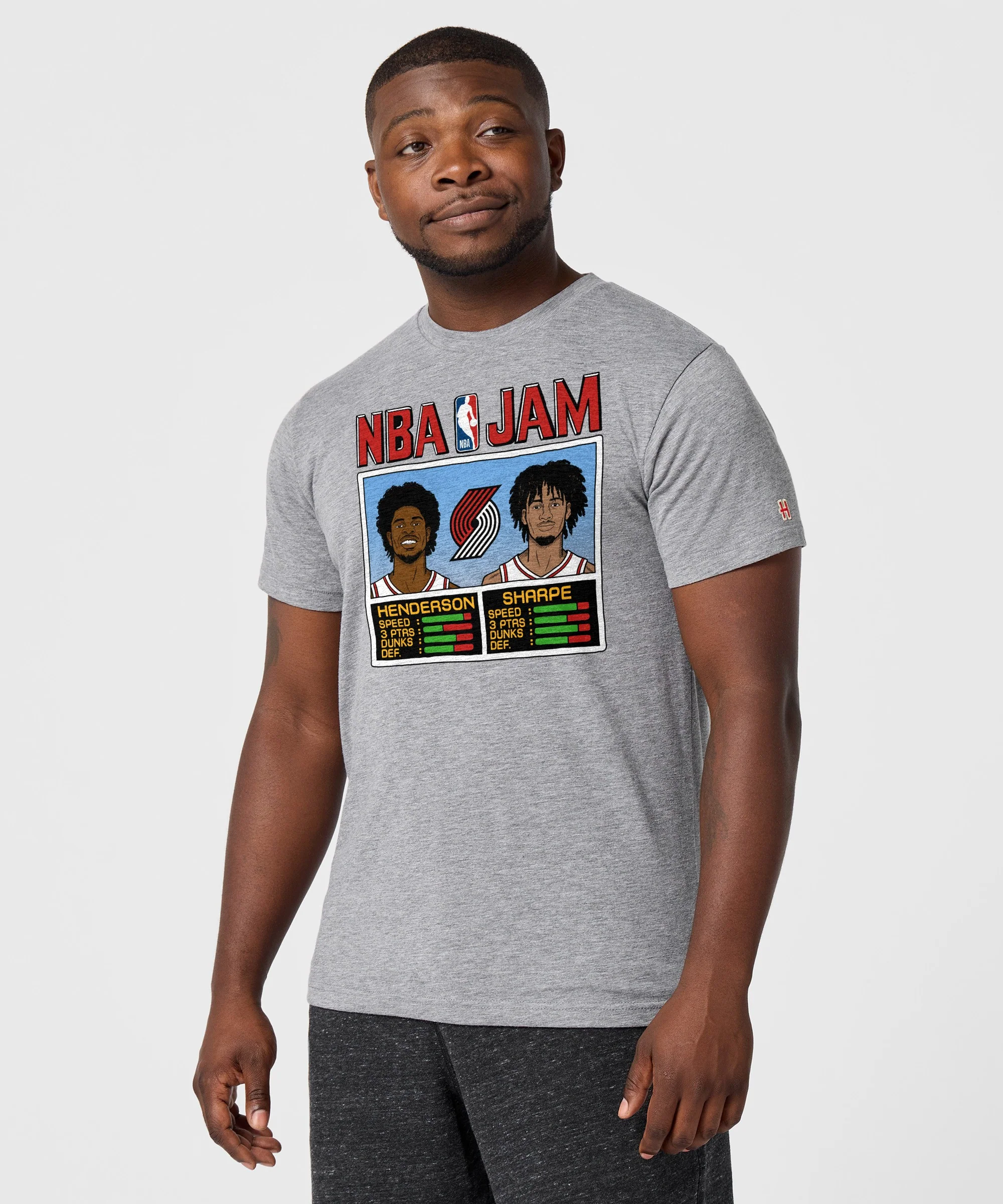 NBA Jam Trail Blazers Henderson and Sharpe - Image 3