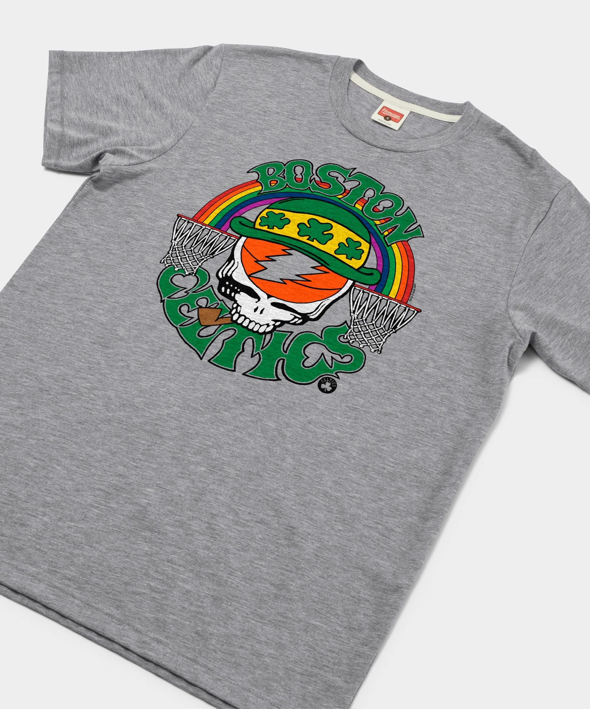 NBA x Grateful Dead x Celtics Skull - Image 2