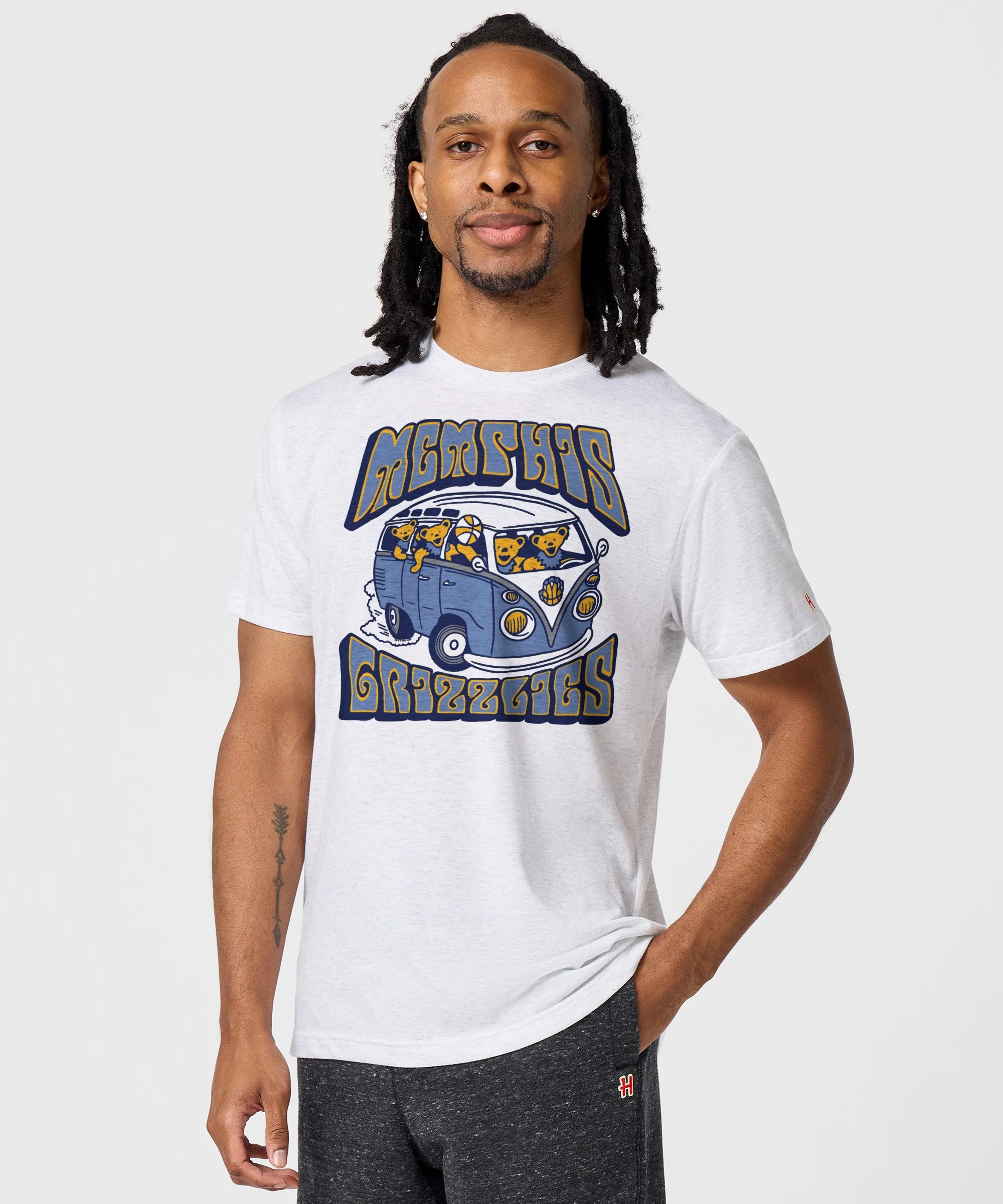 NBA x Grateful Dead x Grizzlies Bears And Bus - Image 3